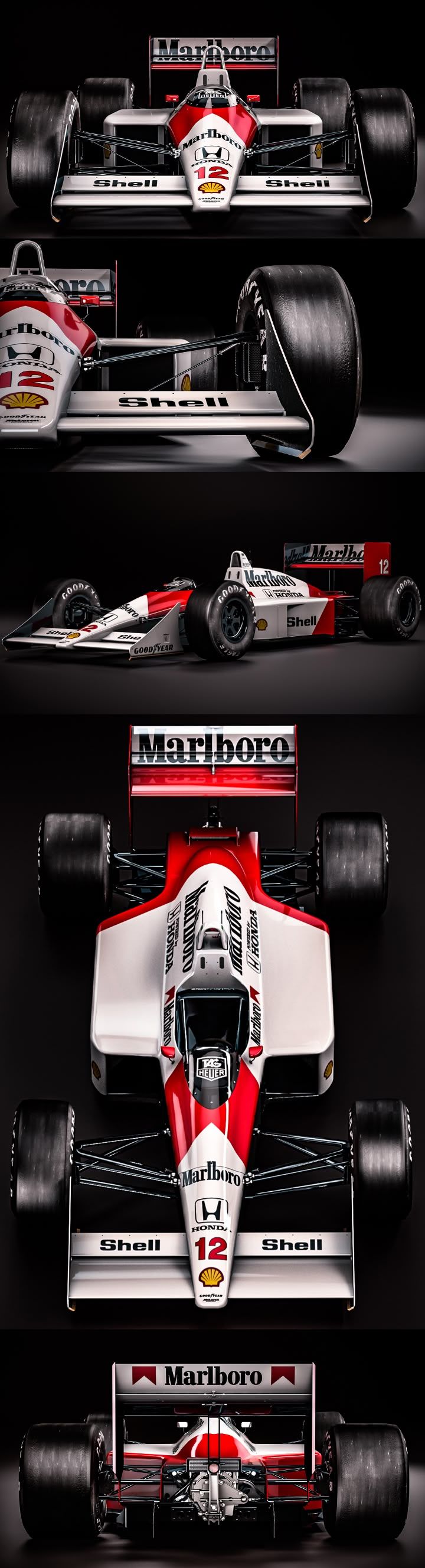 720x2655 Mclaren Honda MP4 4 Ayrton Senna