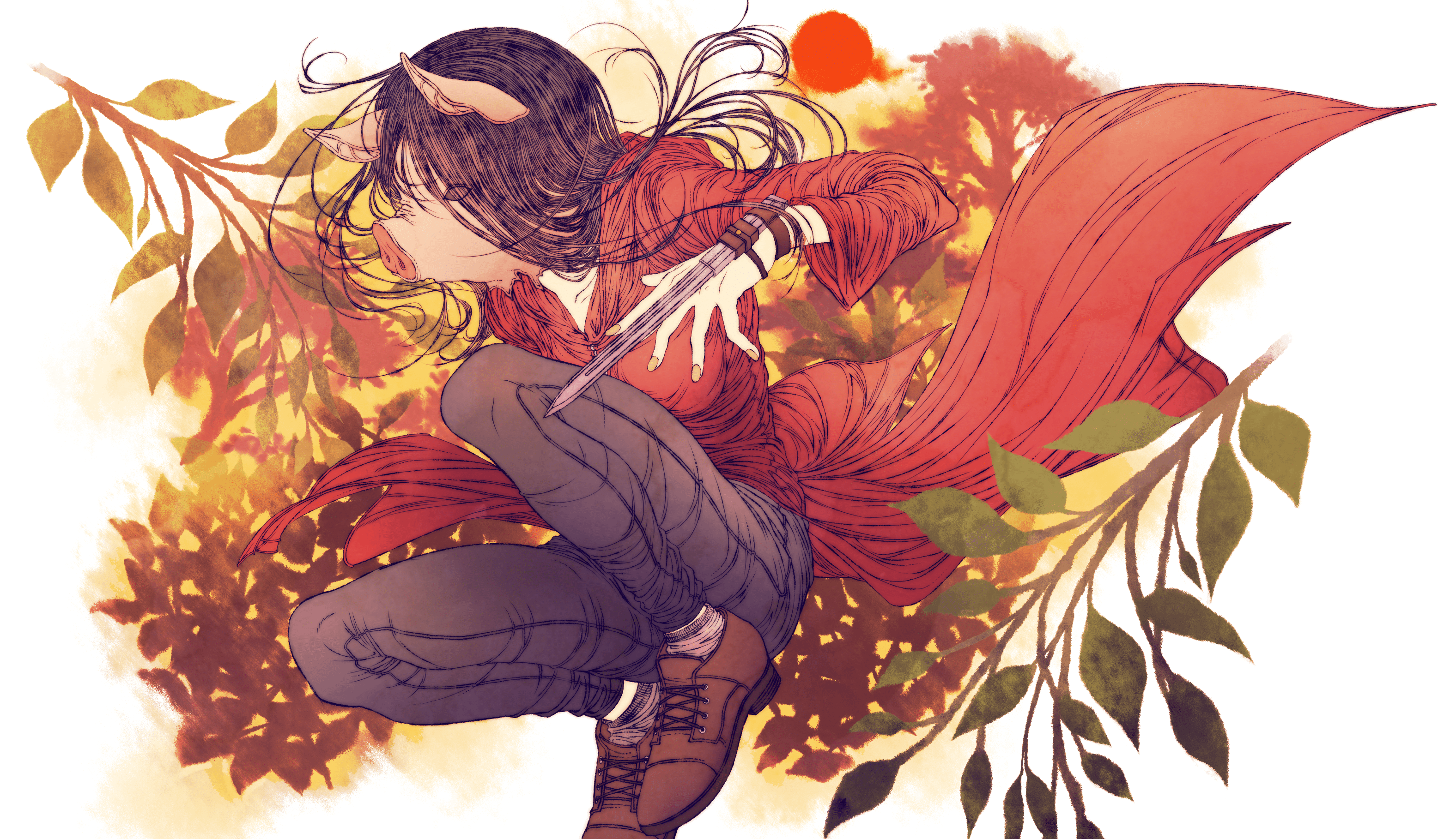 3152x1818 Amanda Young, Fanart Anime Image Board