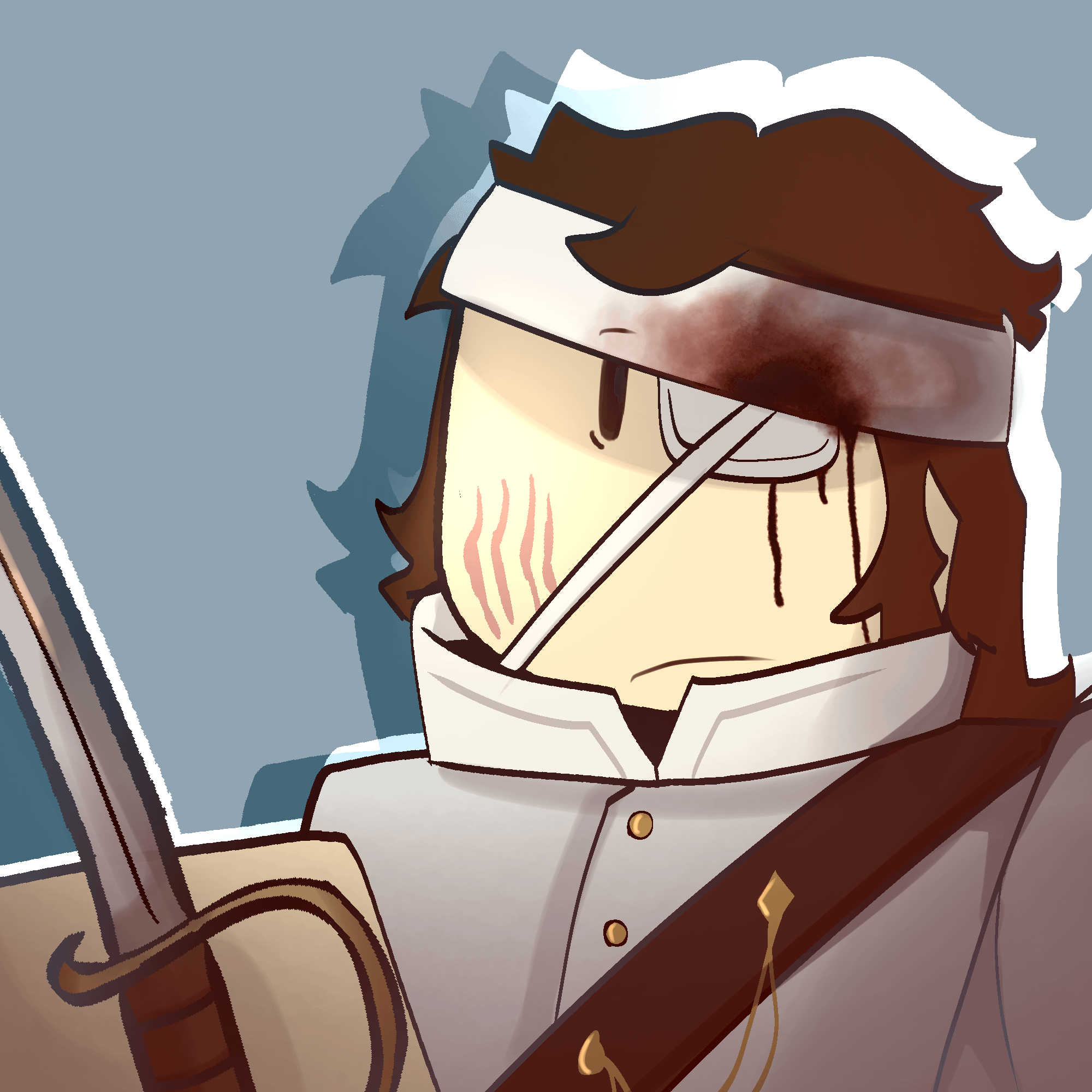 2000x2000 Can someone draw my guts and blackpowder skin? A sketch or something, so I can have it as a profile picture