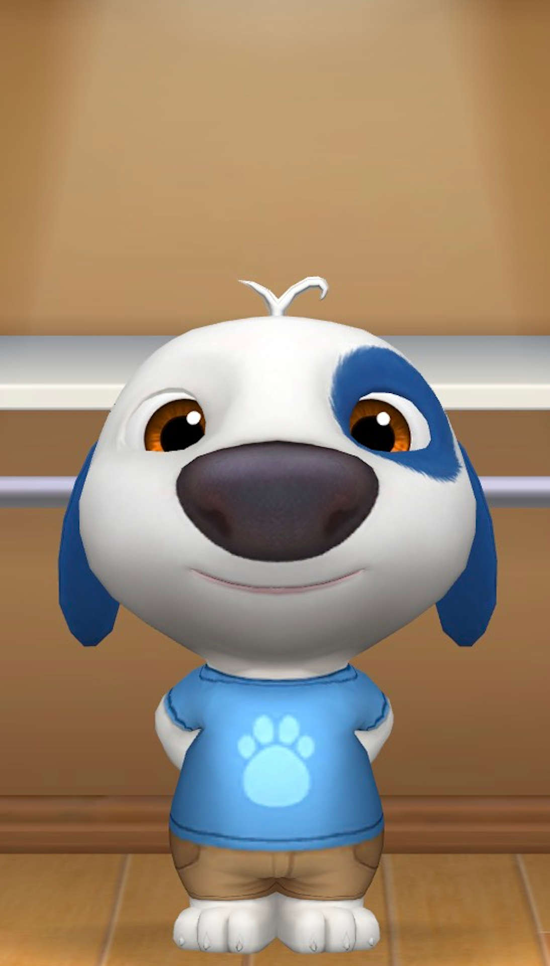 1094x1920 Hank Talking Tom And Friends Wallpaper