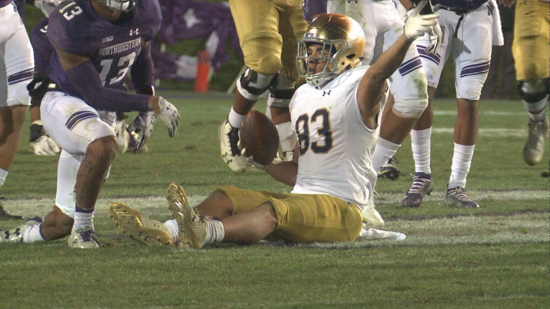 1920x1080 Irish WR Chase Claypool Earns Game Ball After 31 21 Win Over