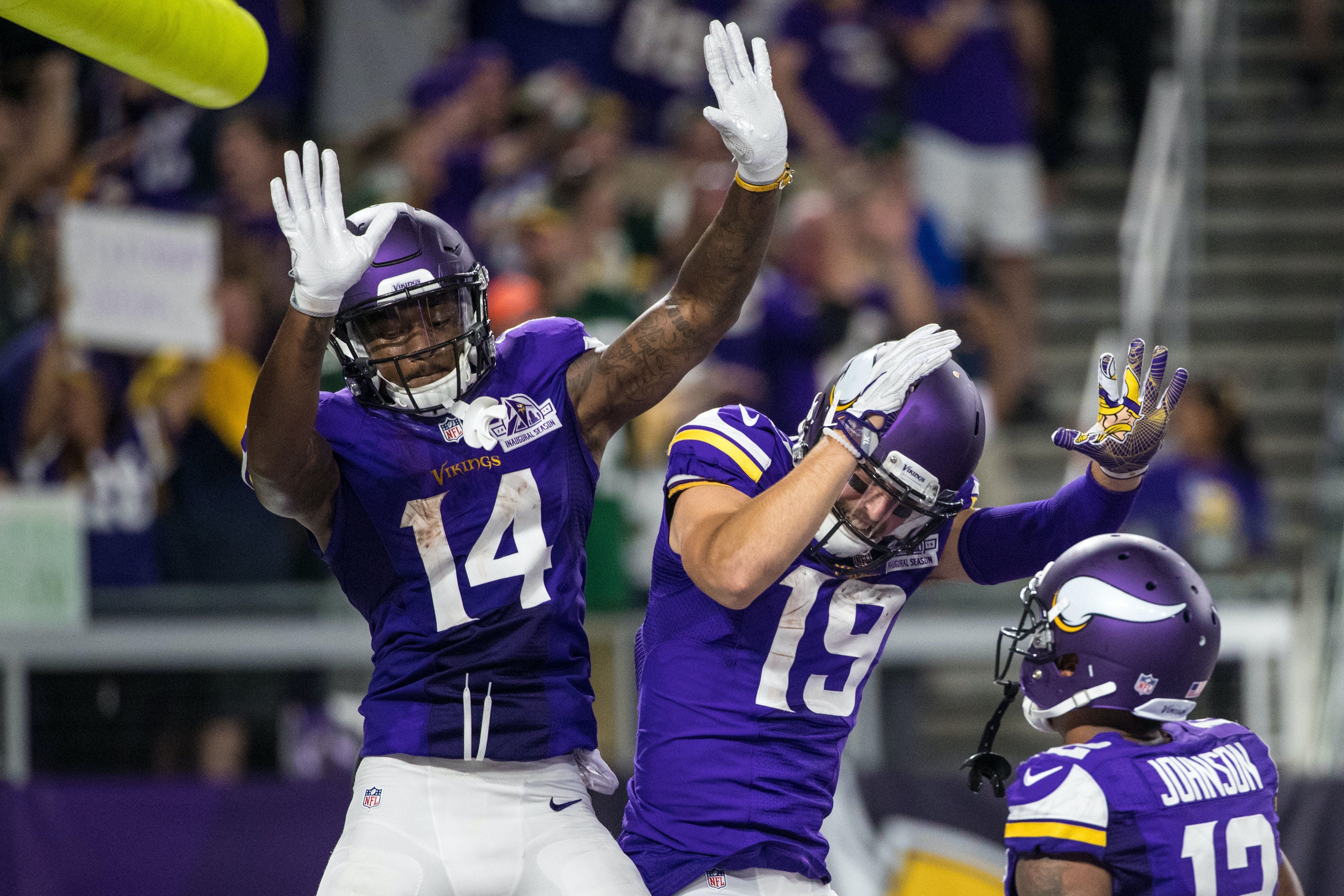 3869x2578 Stefon Diggs and Adam Thielen Have Been Catalysts for Vikings