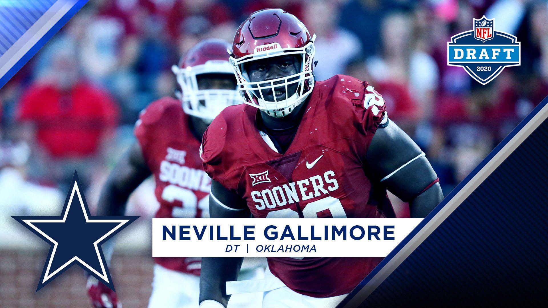 1920x1080 Cowboys pick OU DT Neville Gallimore in round pick 82 overall