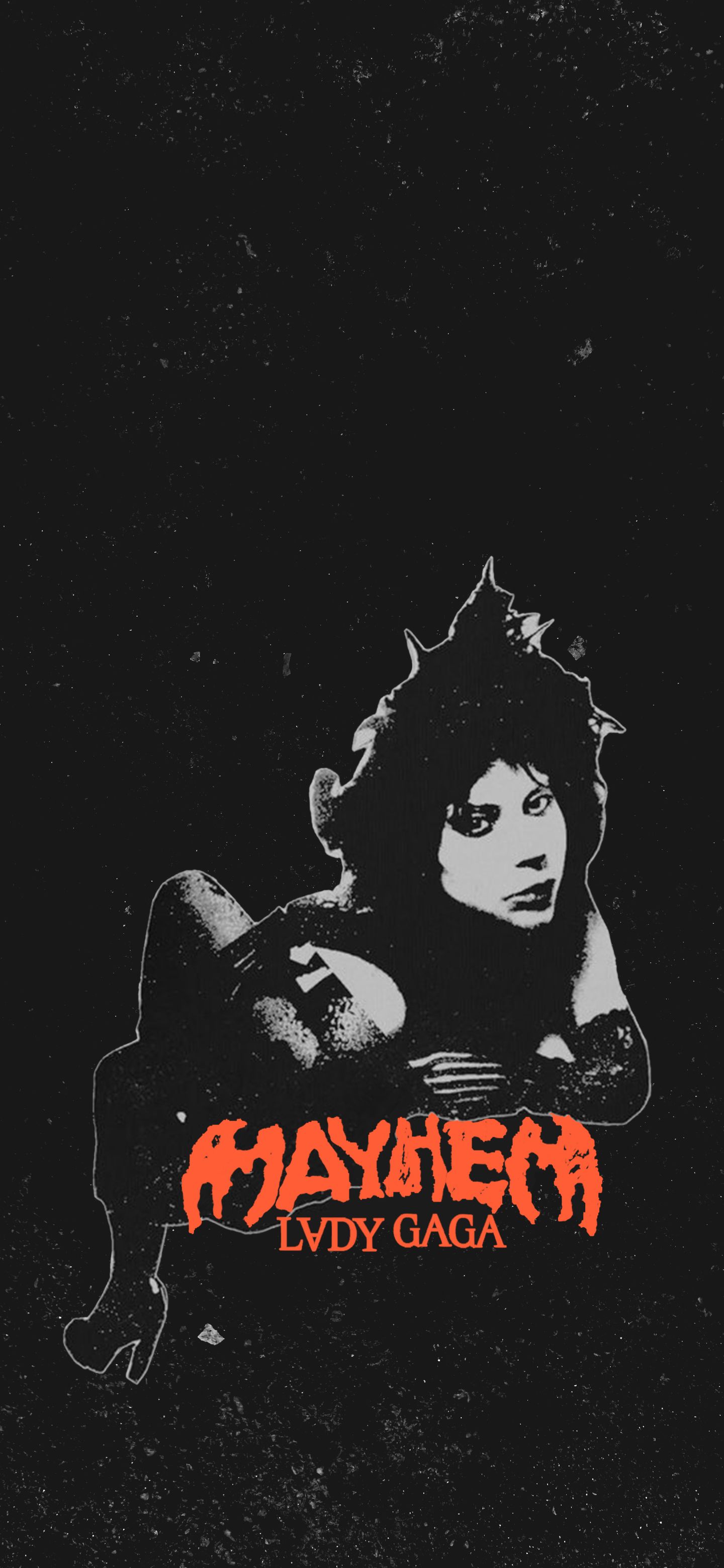 1440x3120 Made this MAYHEM wallpaper for Little Monsters!