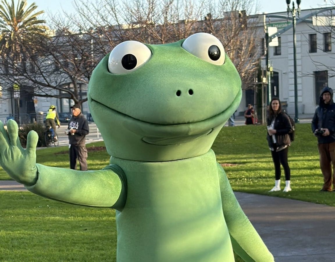 1152x903 Tom the Lizard From 'Hoppers' Makes His Public Debut News Today