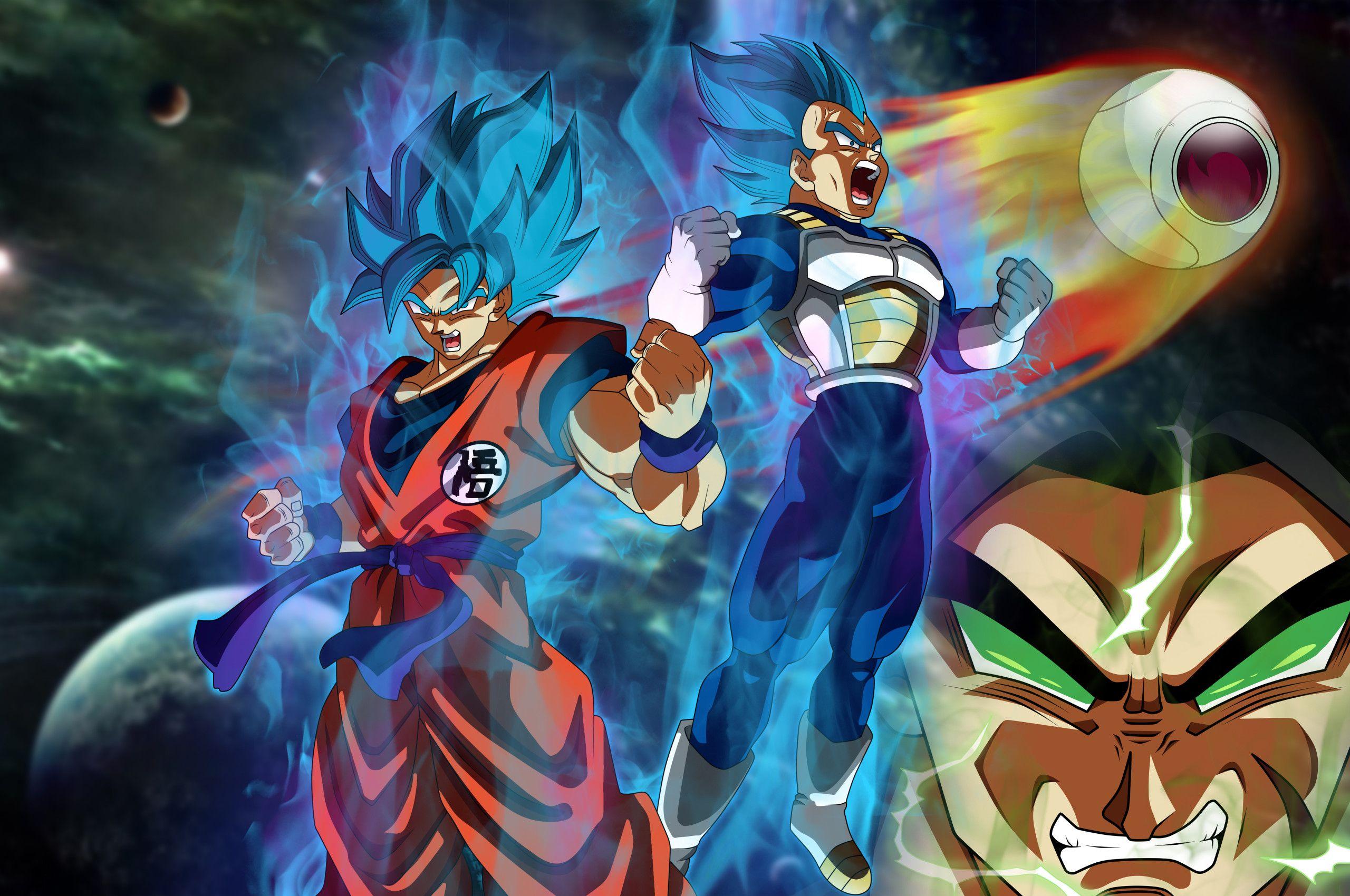 2560x1700 Goku Vegeta Dragon Ball Super 5k Chromebook Pixel HD 4k