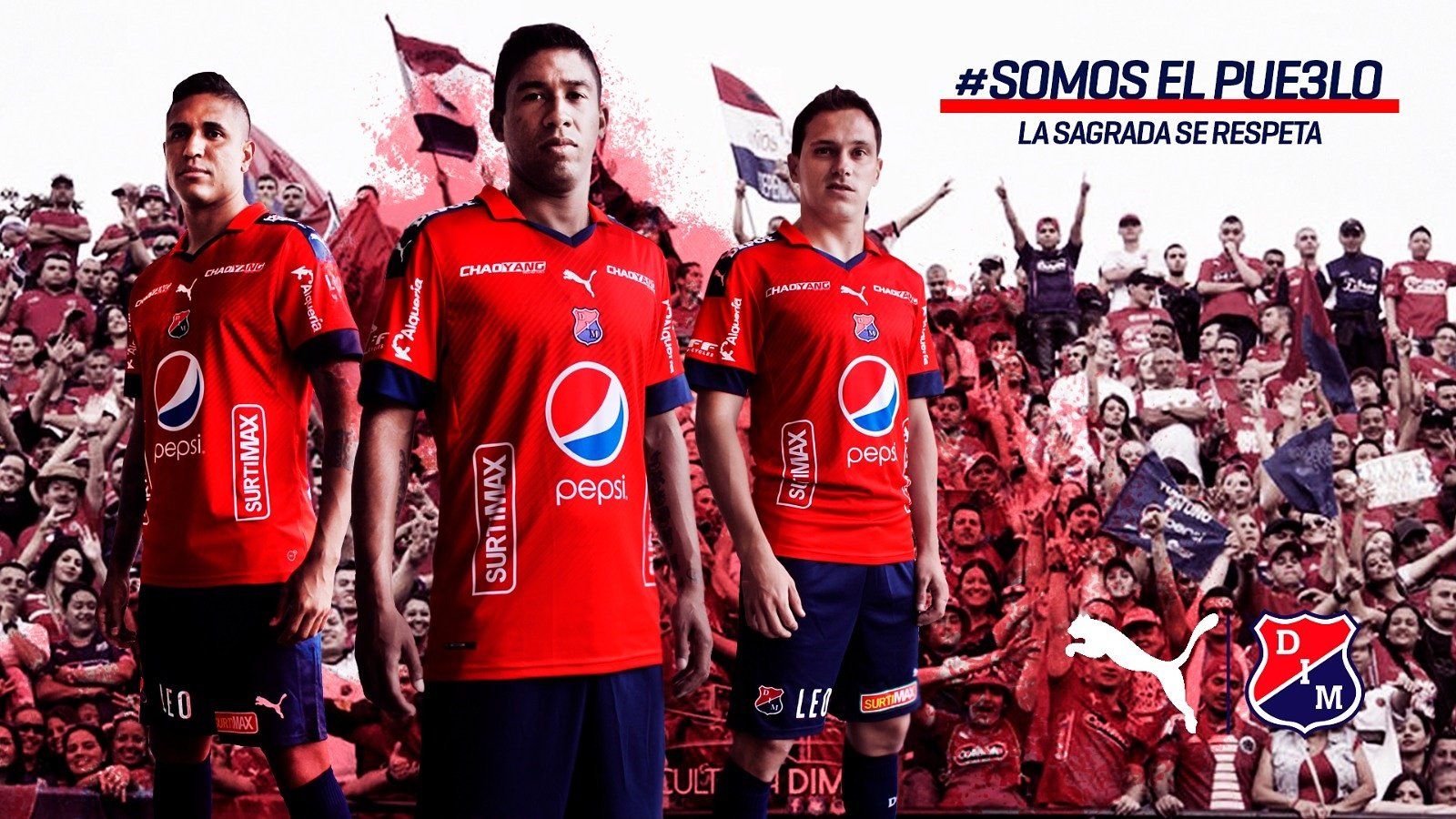 1600x900 Camisetas Puma de Independiente Medellín 2017