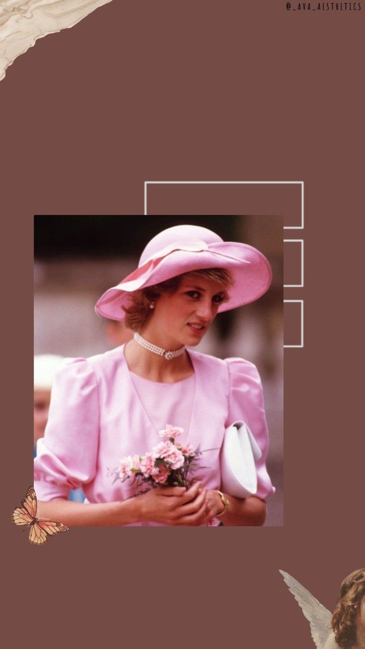 720x1280 Princess Diana Of Wales wallpaper phone lock screen aesthetic