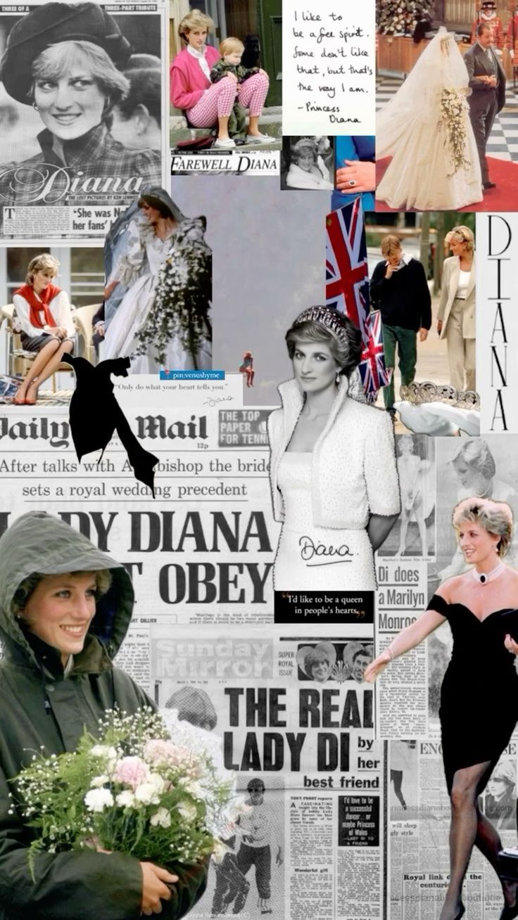 736x1308 Princess Diana Collage
