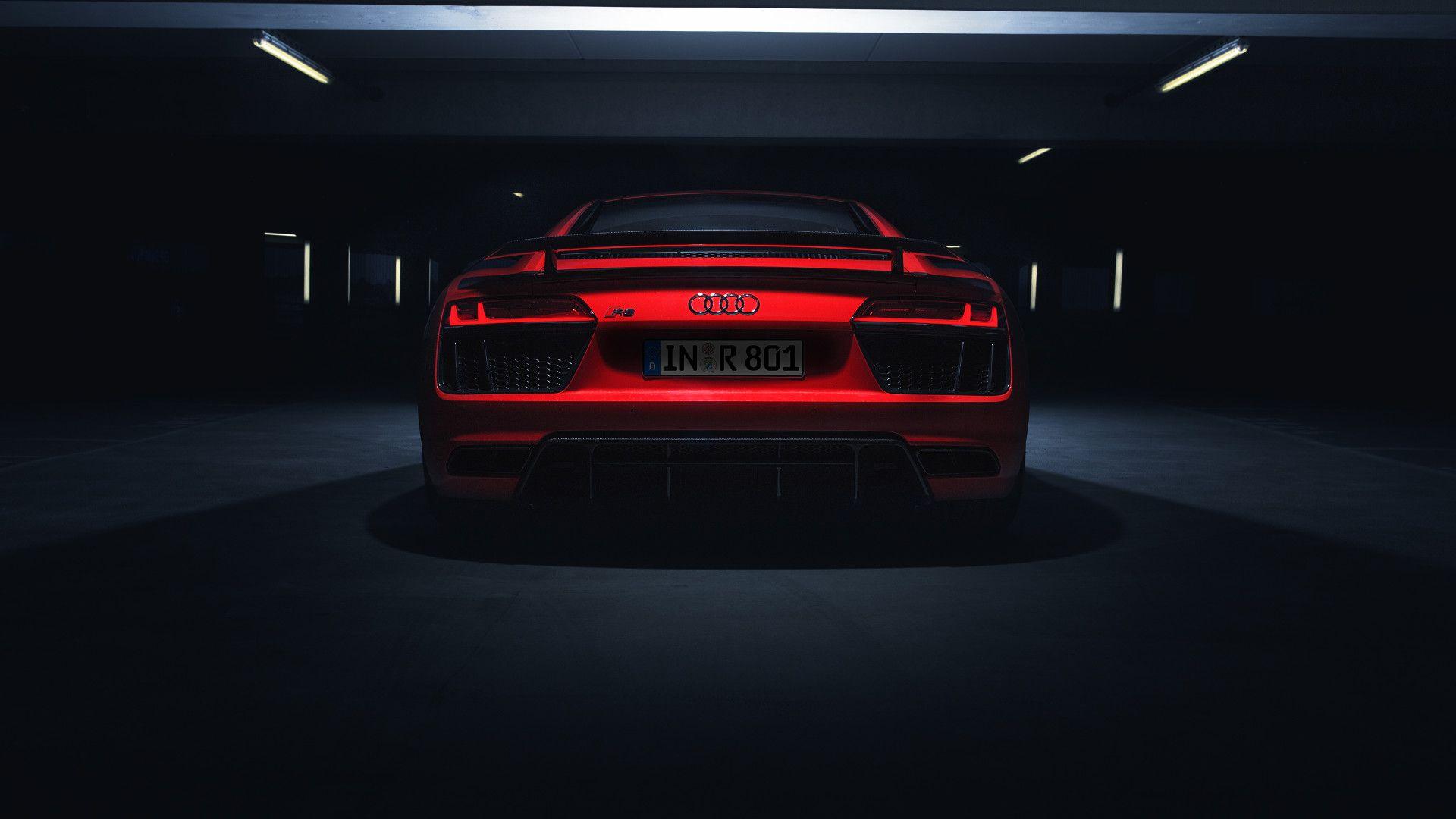 1920x1080 Audi R8 V10 Plus 2018 Rear Look 4k Laptop Full HD 1080P