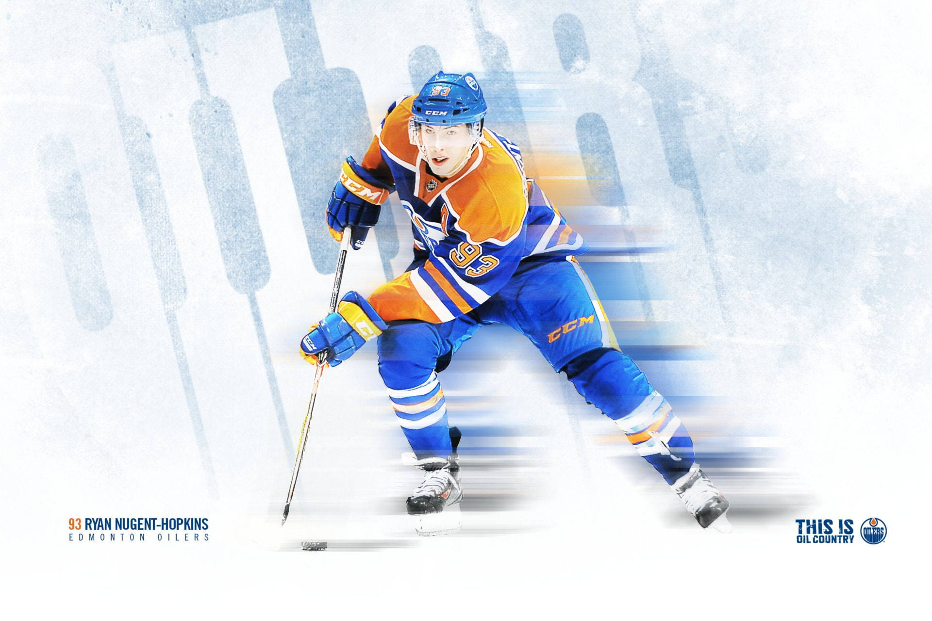 1920x1280 Download Edmonton Oilers 93 Nugent Art Wallpaper