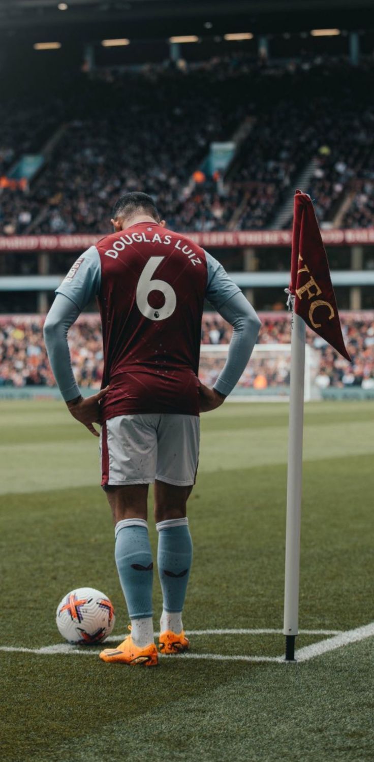 736x1500 douglas luiz aston villa wallpaper