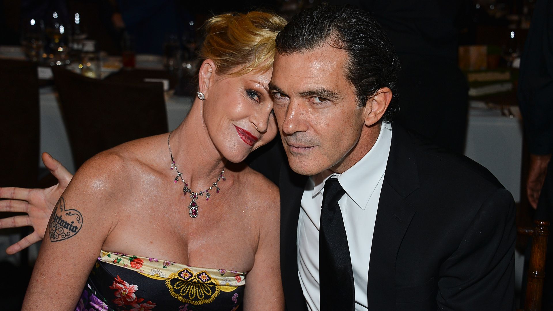 1920x1080 Antonio Banderas and Melanie Griffith reunite with daughter Stella