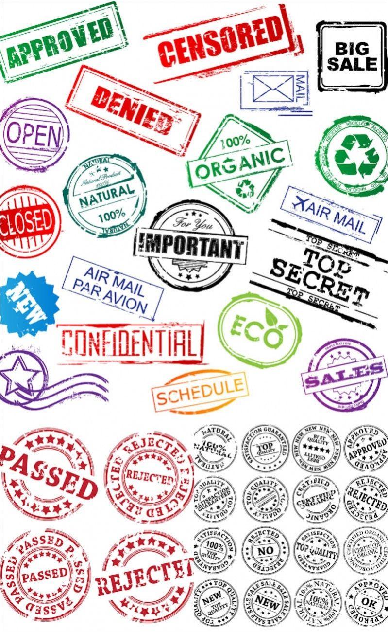 799x1299 FREE Stamp Designs in PSD