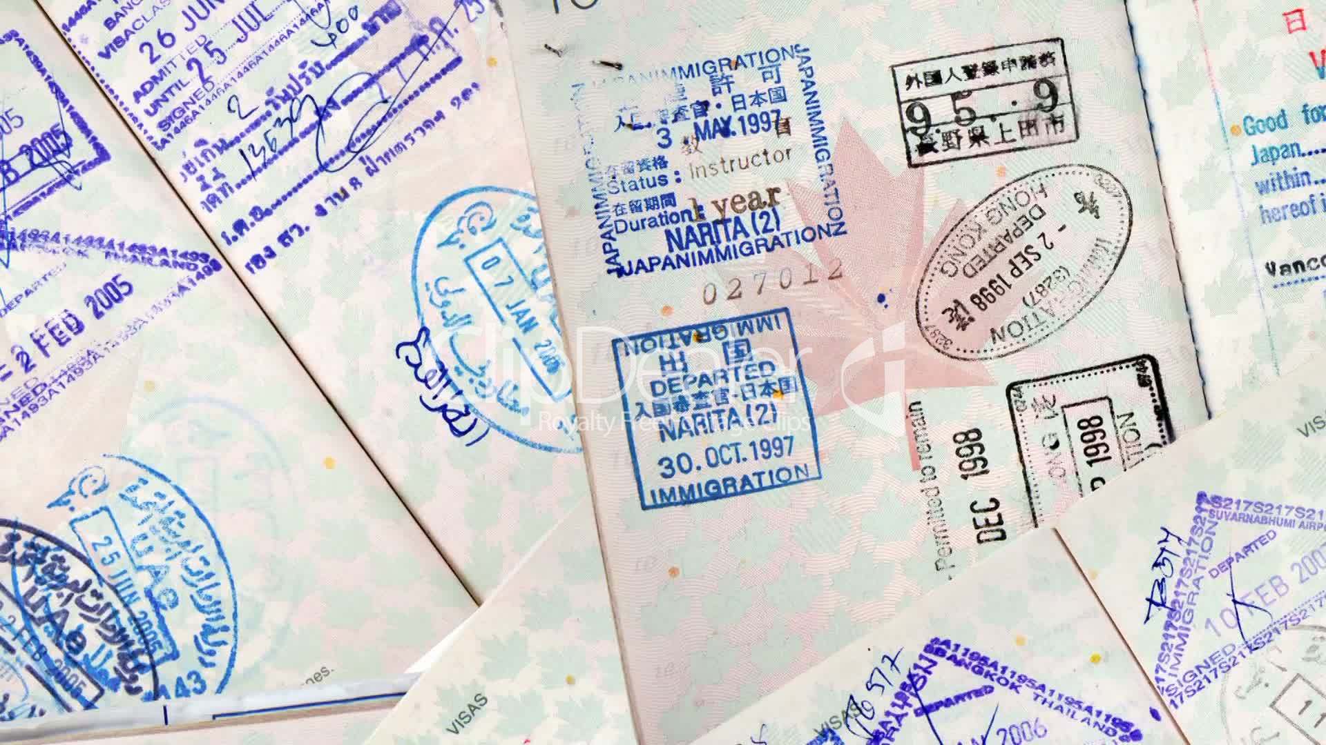 Passport Stamps Wallpapers - Top Free Passport Stamps Backgrounds ...