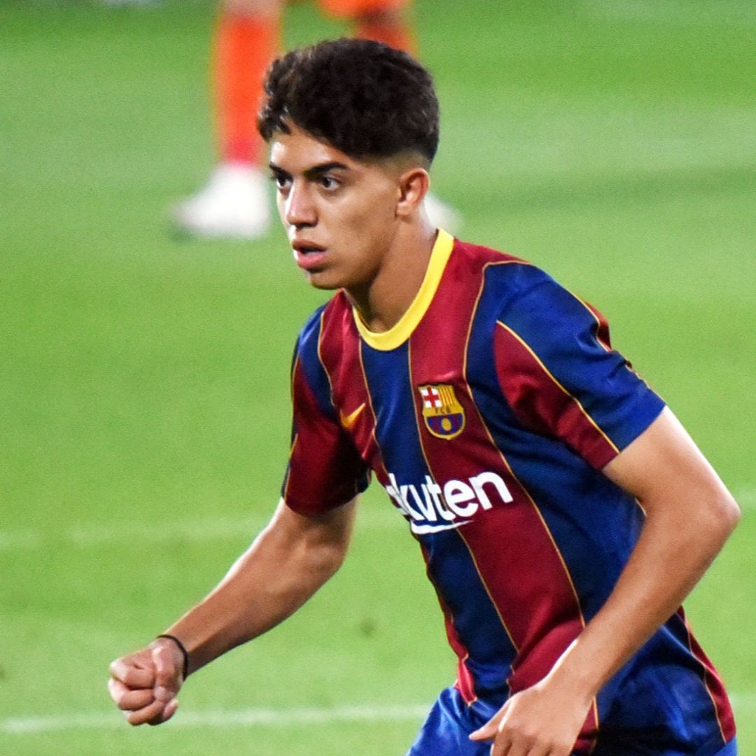 1080x1080 Xavi calls up Barcelona wonderkid Ilias Akhomach, for first time into his debut Barcelona squad to face Espanyol