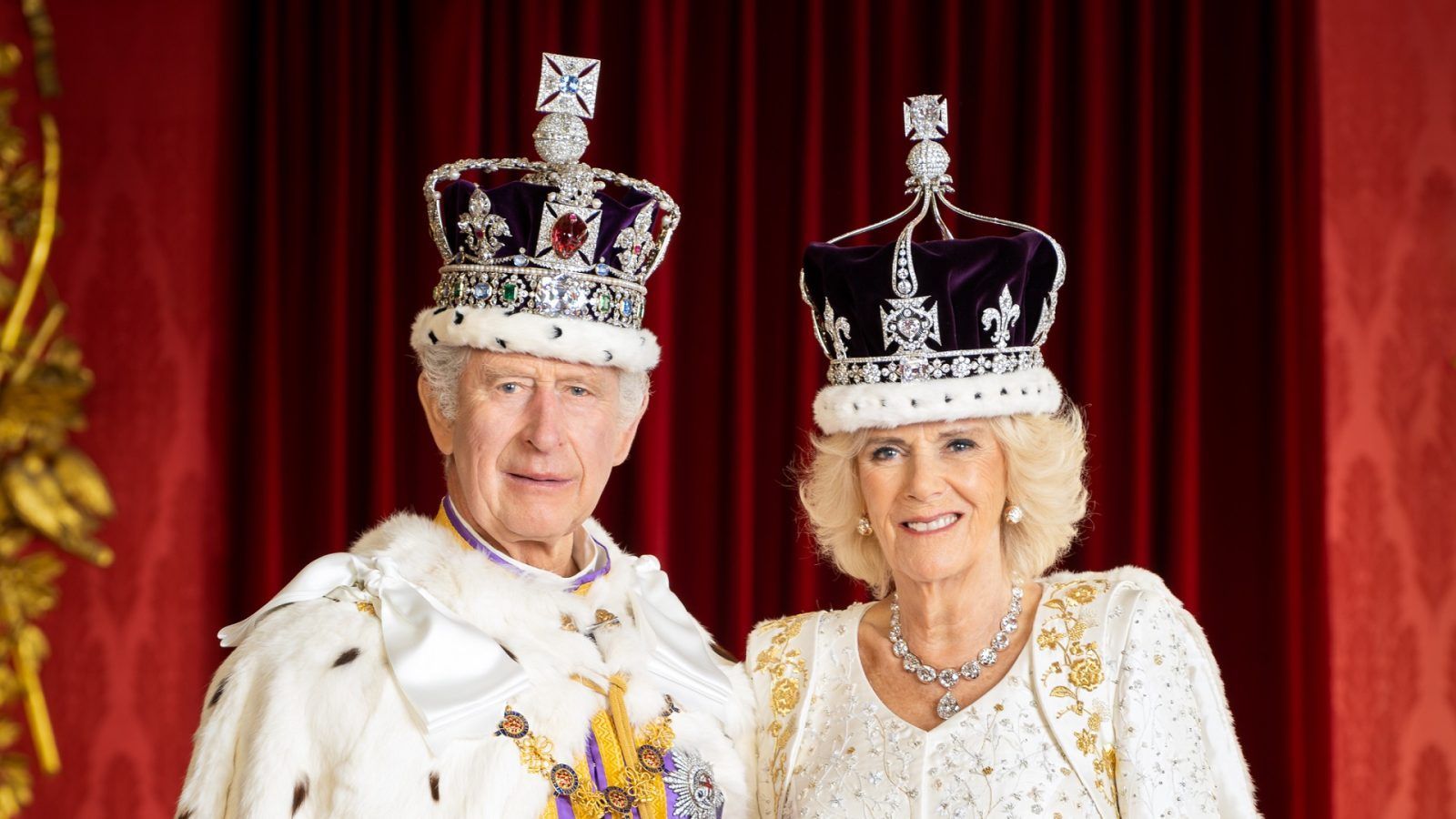 1600x900 Official portraits of King Charles III and Queen Camilla released