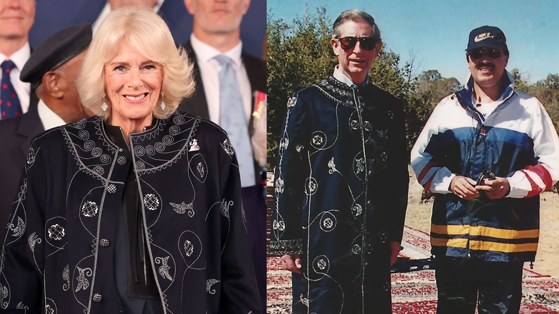 1920x1080 Queen Camilla's VE Day Concert Outfit Was Pulled Straight From Husband King Charles's Closet