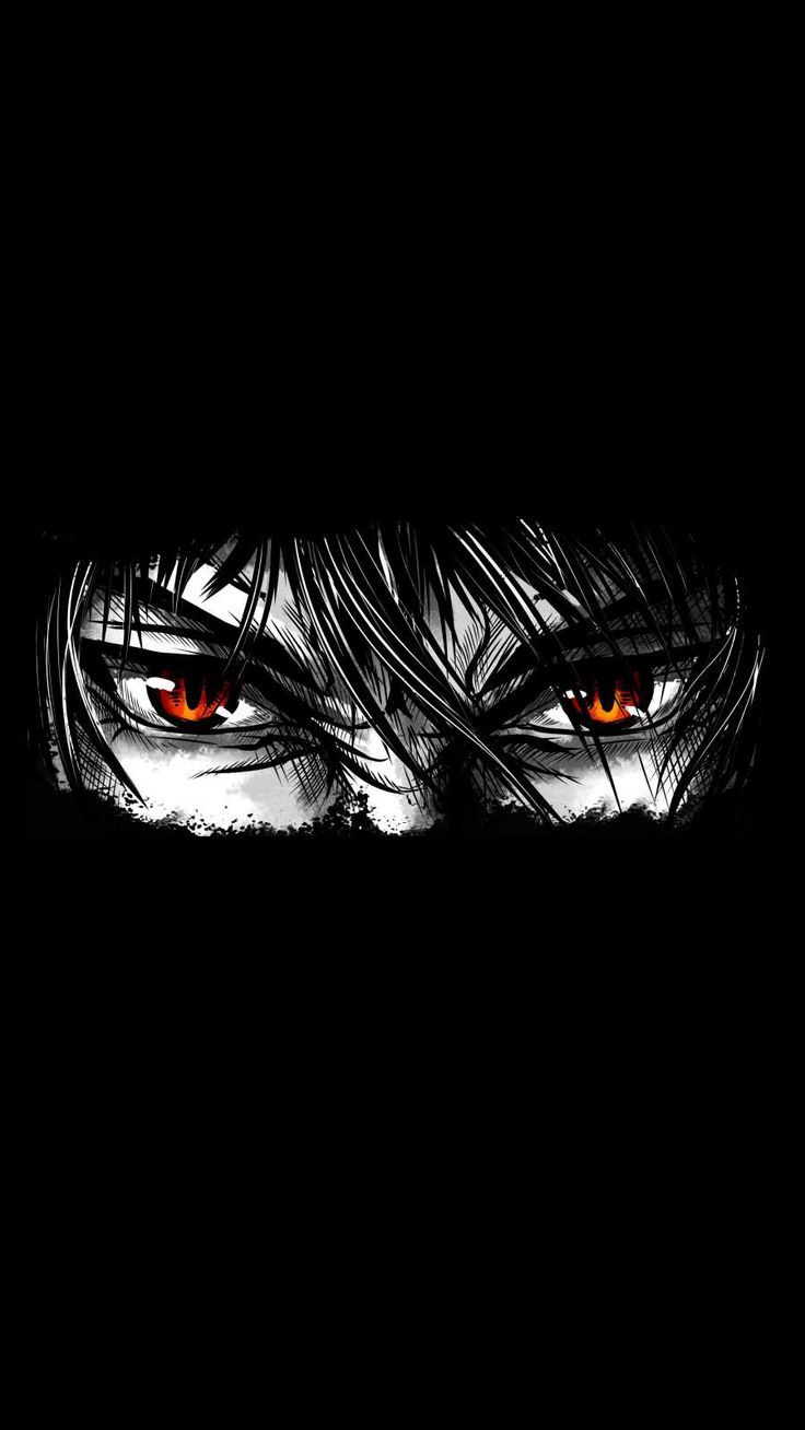 736x1308 Anime Wallpaper Wallpaper : iPhone Wallpaper. Dark phone wallpaper, Black wallpa. Black wallpaper iphone dark, Dark phone wallpaper, Eyes wallpaper