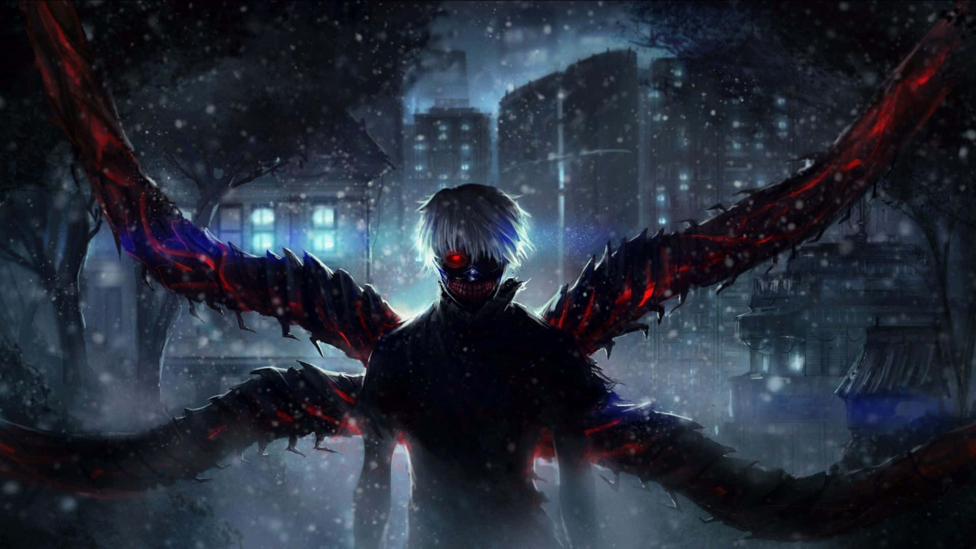 1920x1080 Black Anime Picture