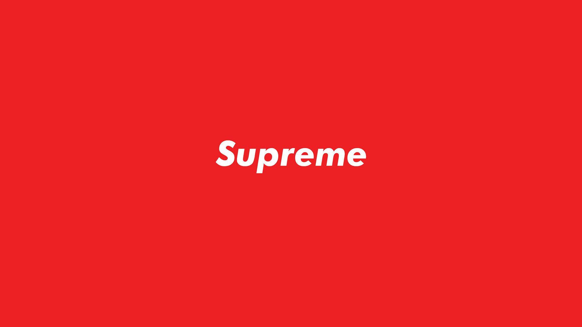 Supreme Red Wallpapers Top Free Supreme Red Backgrounds Wallpaperaccess