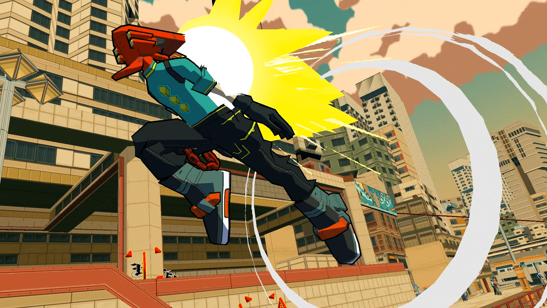 1920x1080 Bomb Rush Cyberfunk Wallpaper