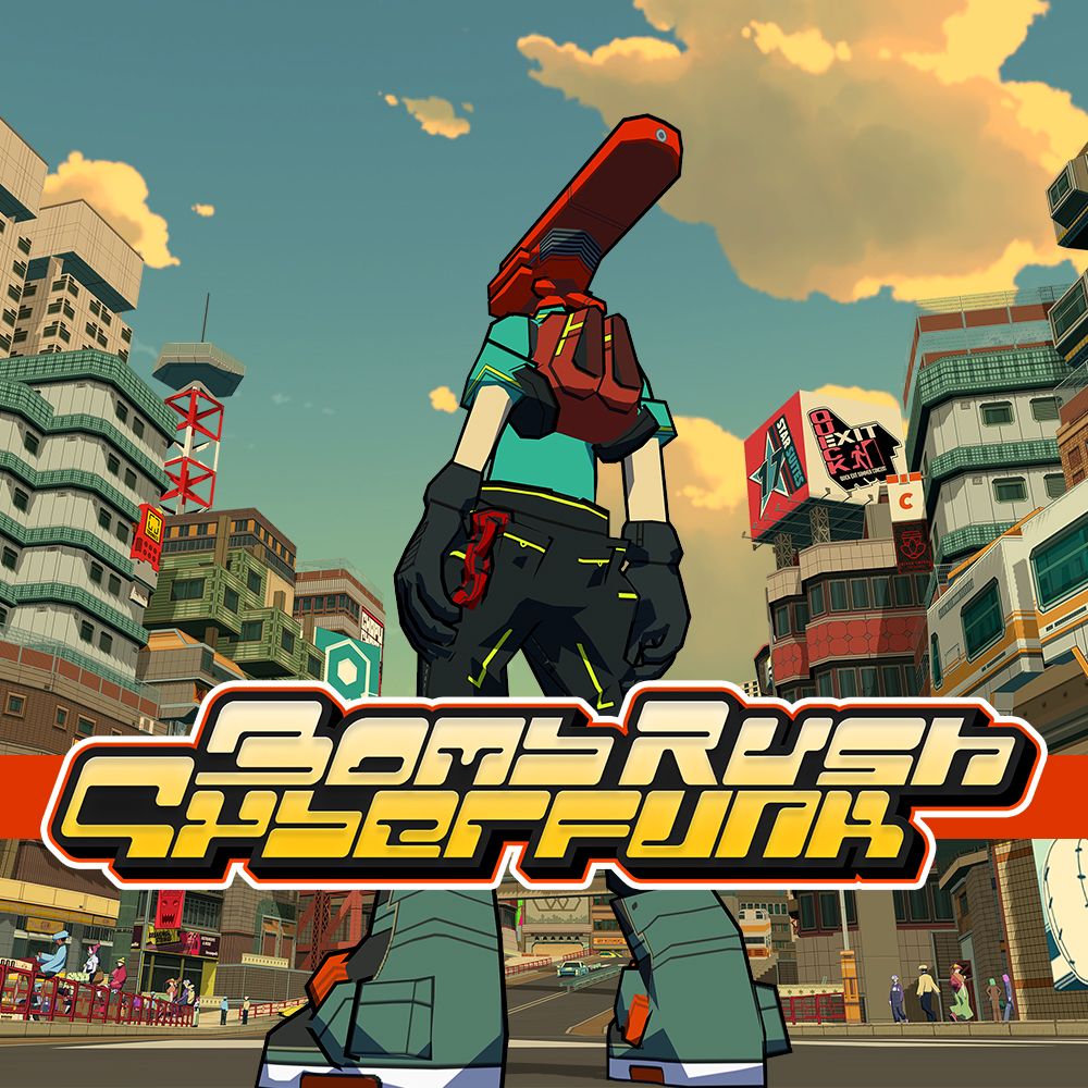 1000x1000 Bomb Rush Cyberfunk Wallpaper