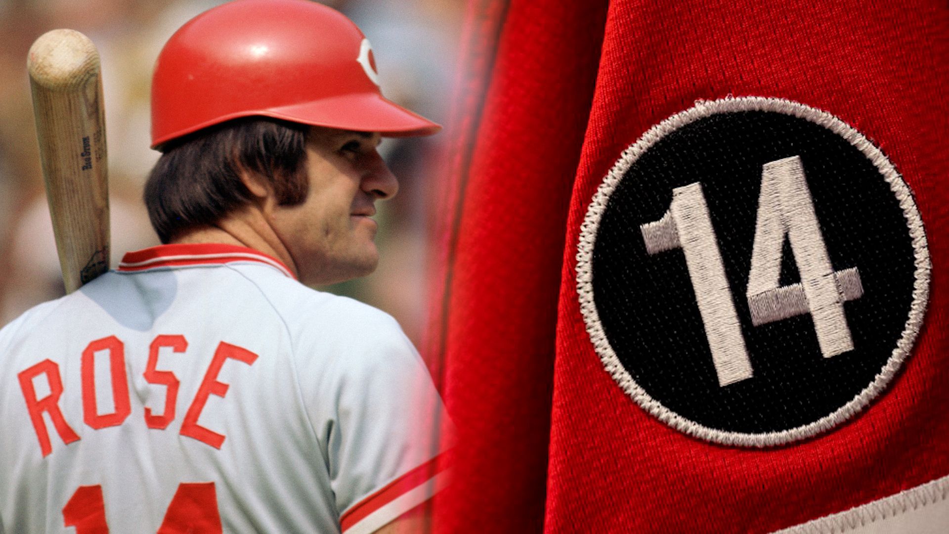 1920x1080 Reds will wear No. 14 patch on jersey sleeve to honor Pete Rose, who died in Sept