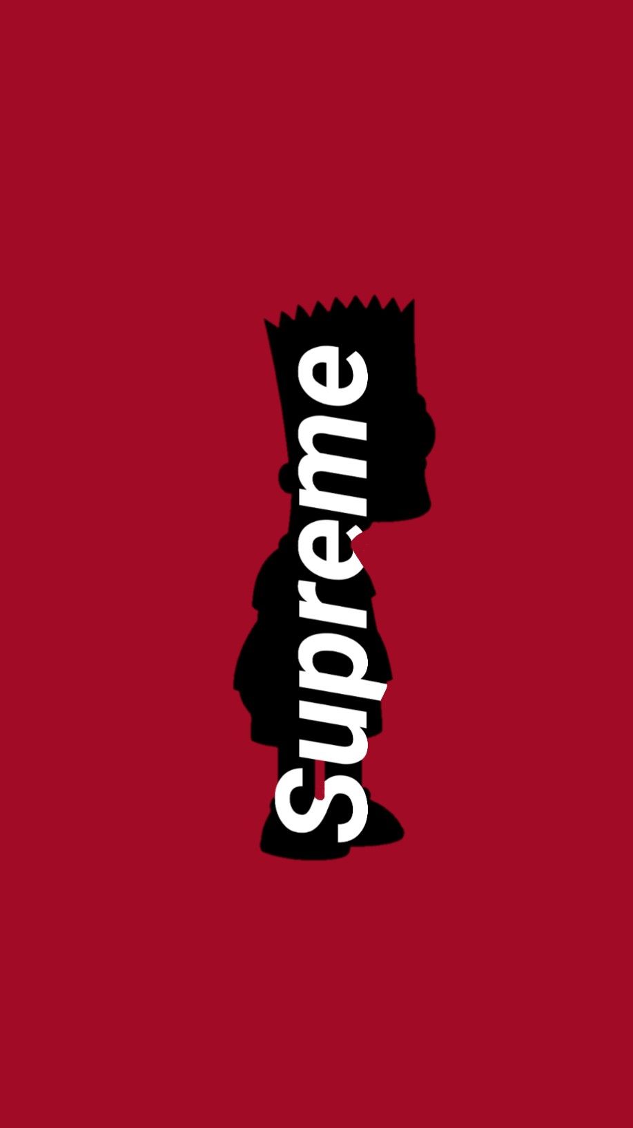 🖍️ Supreme Logo Wavy Red Wallpapers - for Phone - Wallpapers Clan