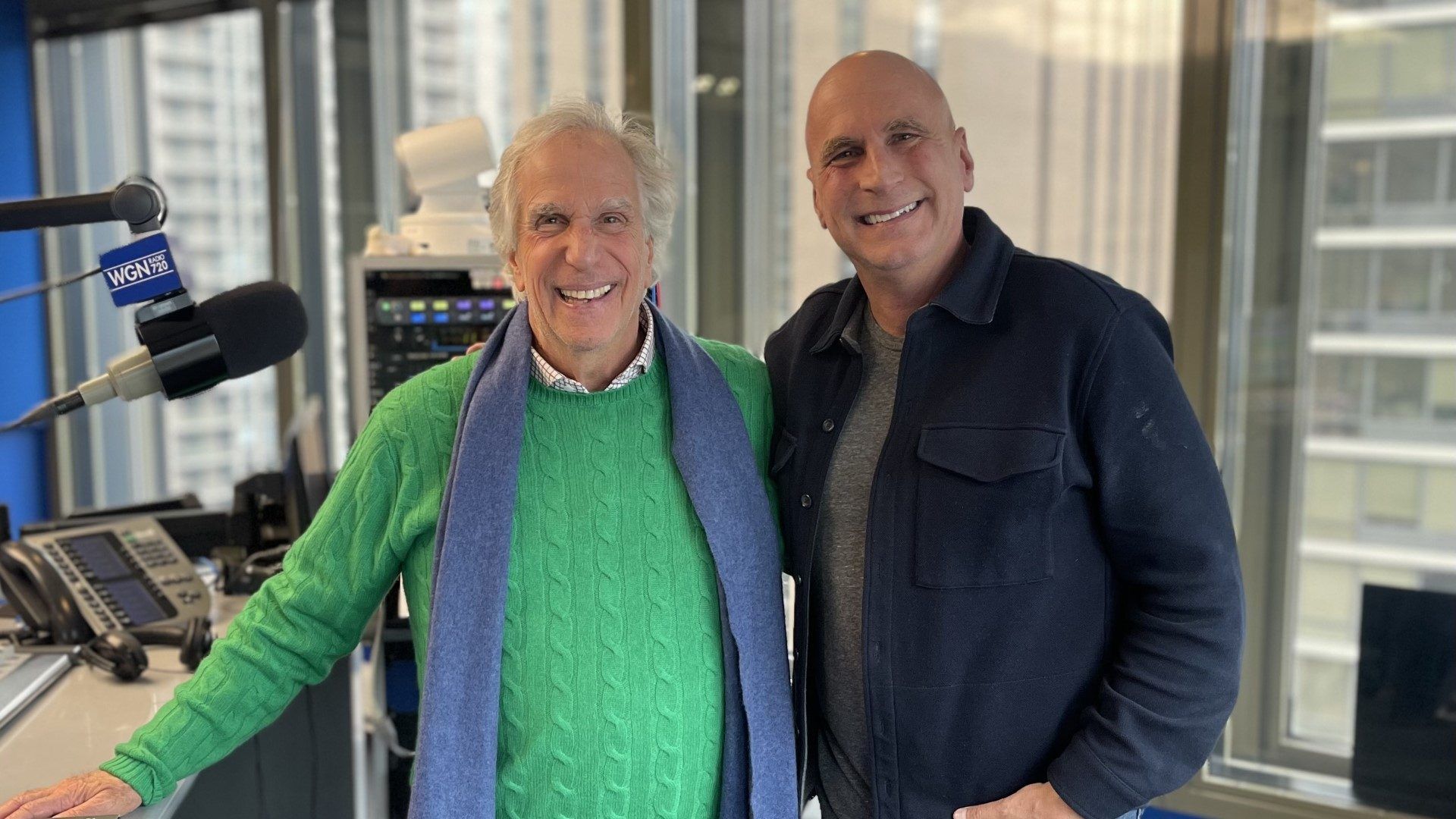 1920x1080 VIDEO: TV legend Henry Winkler in studio on his memoir 'Being Henry: The Fonz & Beyond'. WGN Radio 720's Very Own