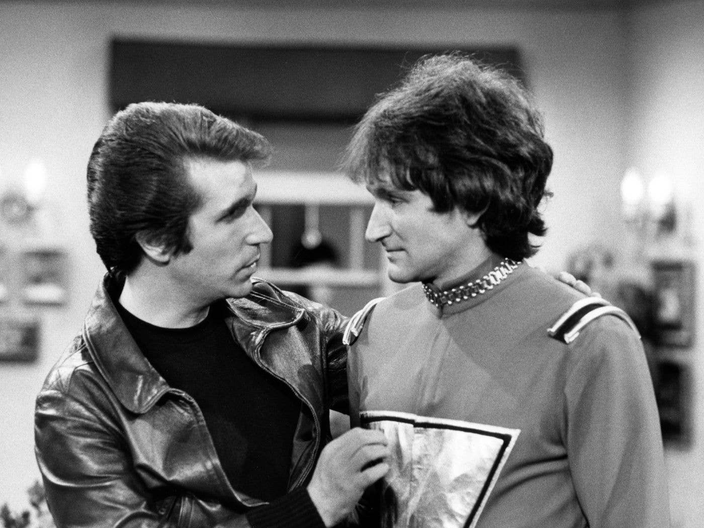 1400x1050 Henry Winkler Reveals Genius Trick Behind Robin Williams' TV Scenes