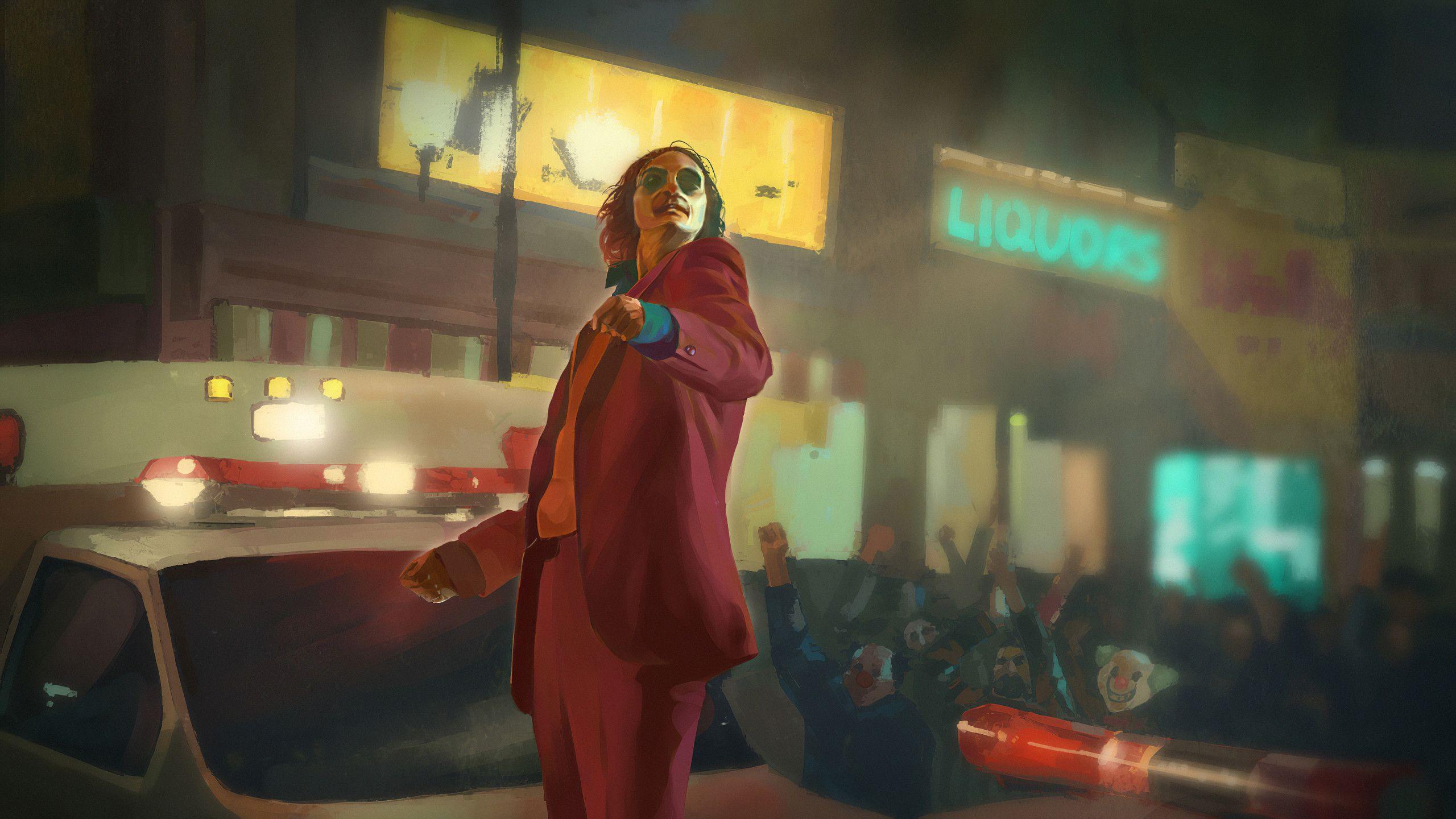 2560x1440 Joker Dance People 1440P Resolution HD 4k Wallpaper