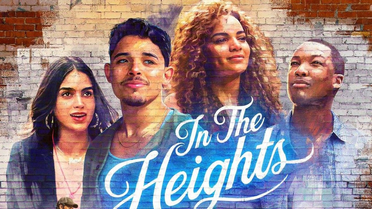 1280x720 Lin Manuel Miranda Anthony Ramos Stephanie Beatriz Melissa Barrera Ariana Greenblatt Leslie Grace Corey Hawkins HD In The Heights Wallpaper