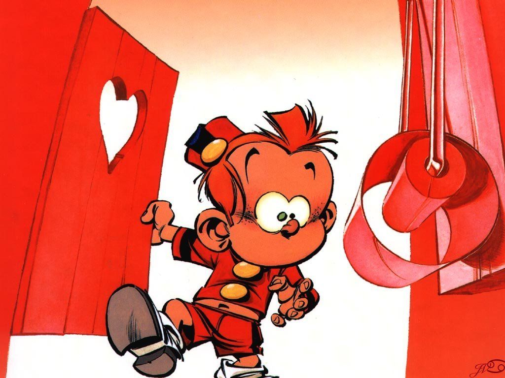 1024x768 Wallpaper petit Spirou
