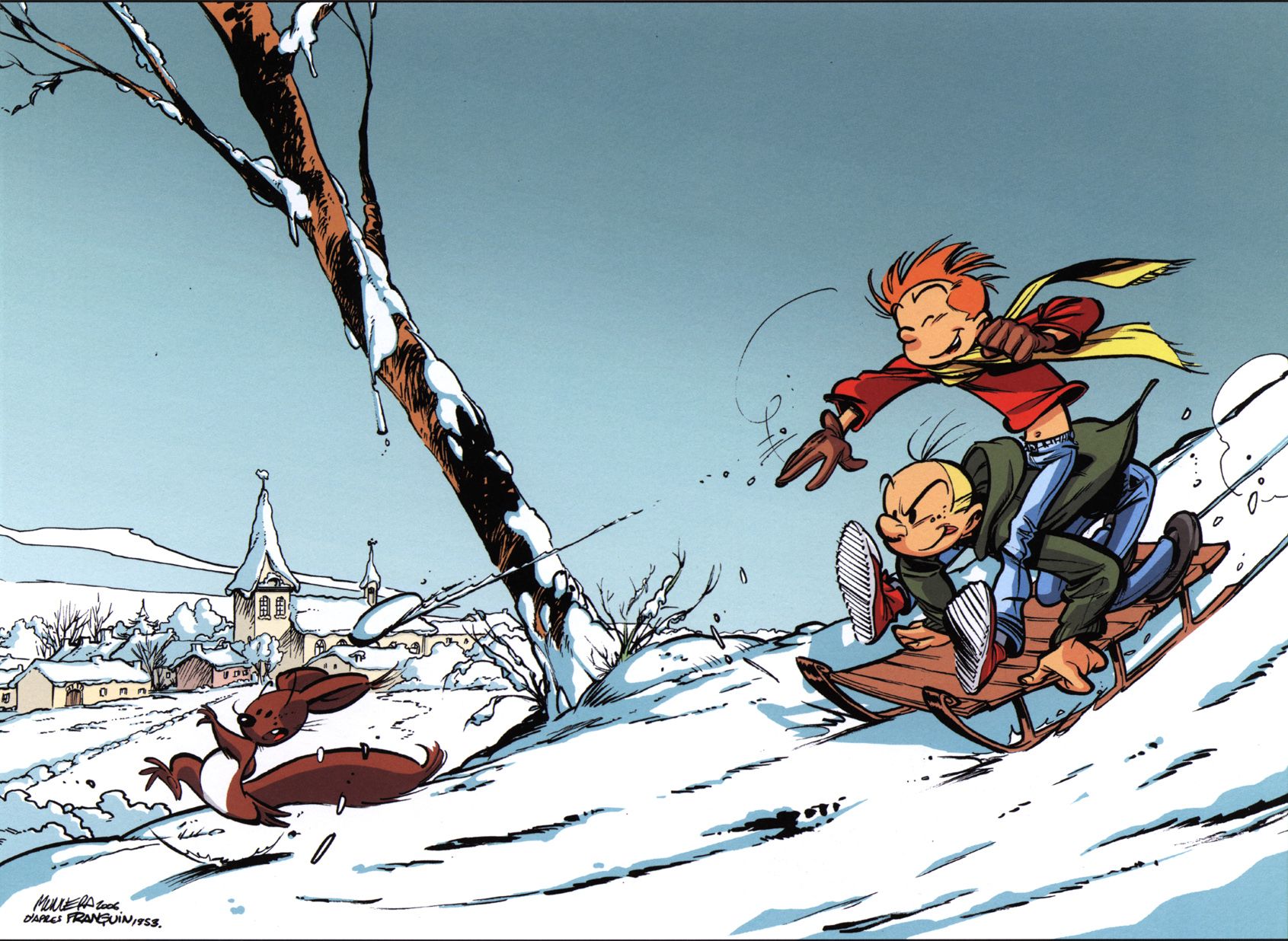 1691x1236 Scanlation Sunday: Snow for Christmas