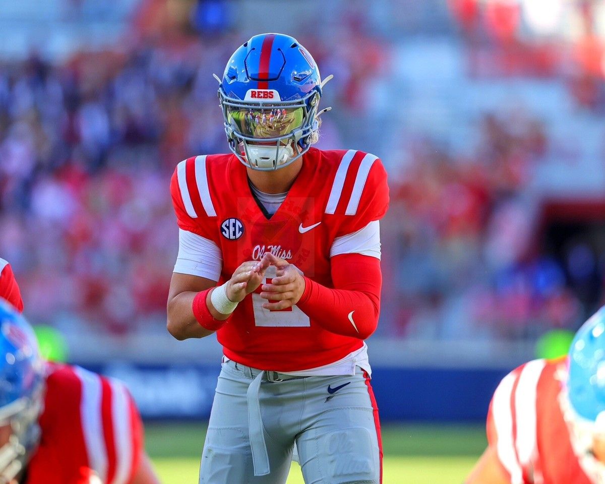 1200x960 Photo JAXSON DART Ole Miss Rebels QB NCAA SEC Mississippi