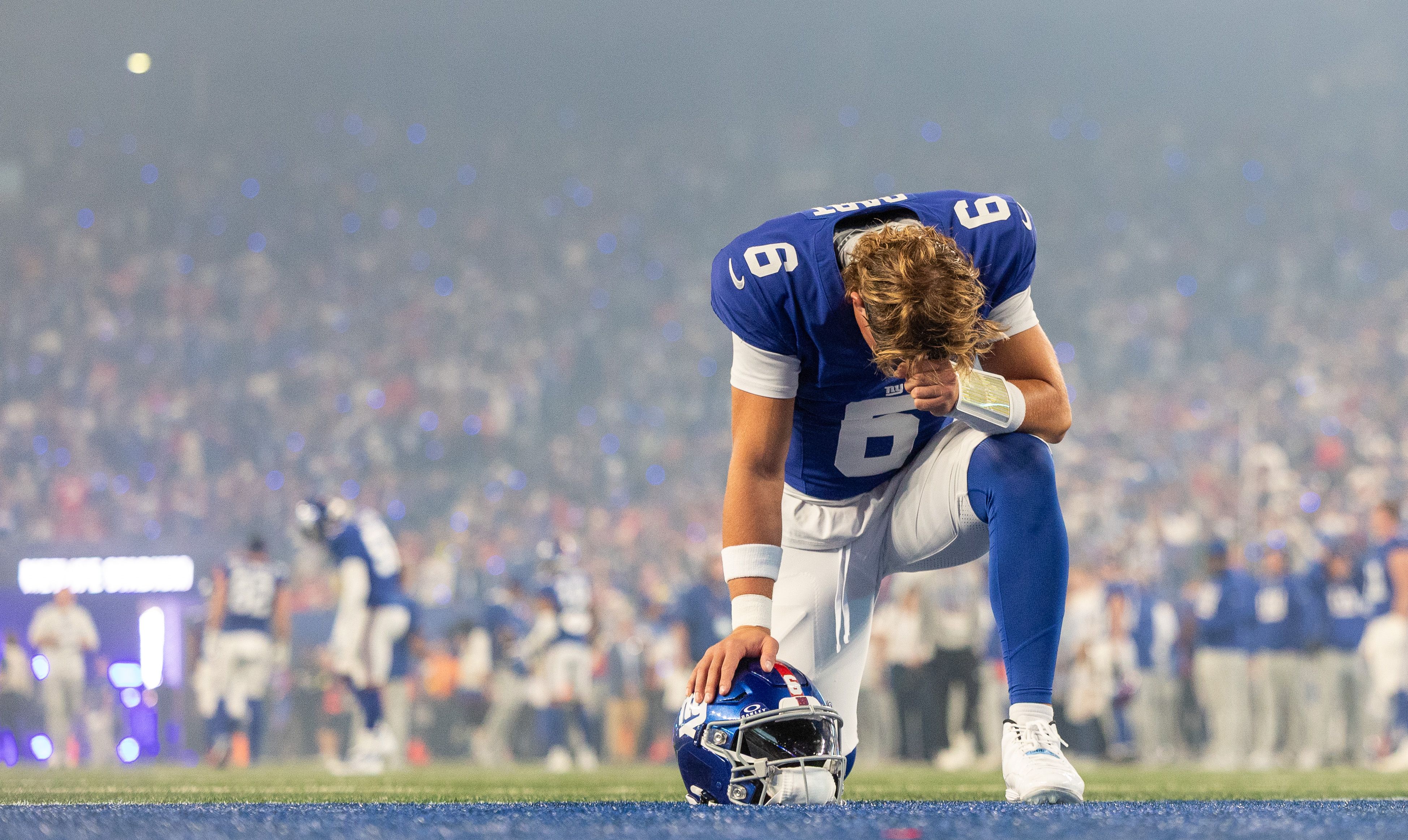 3897x2326 New York Giants name Jaxson Dart starting quarterback
