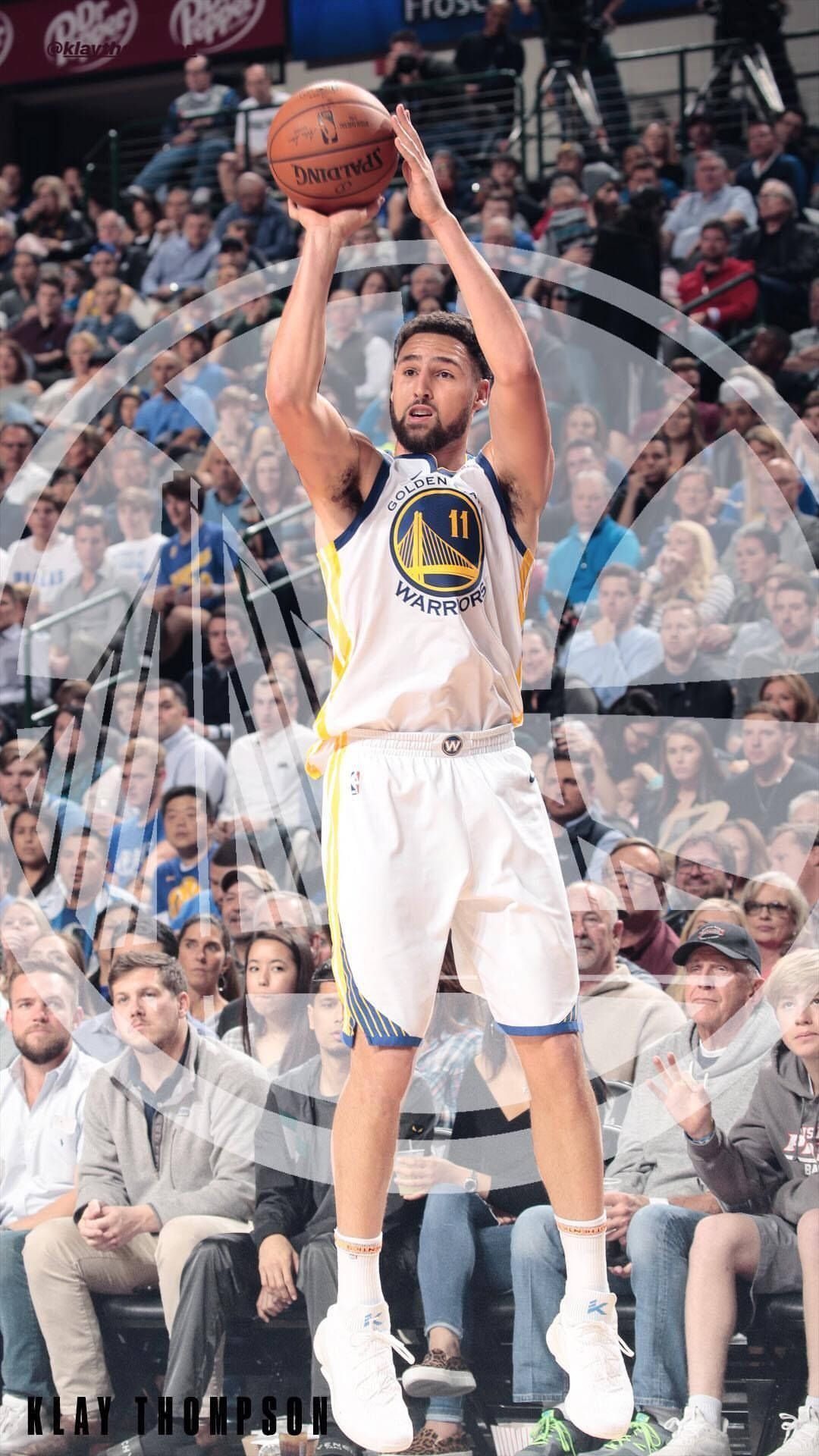 1080x1920 Download Klay Thompson Legendary Shooter Wallpaper