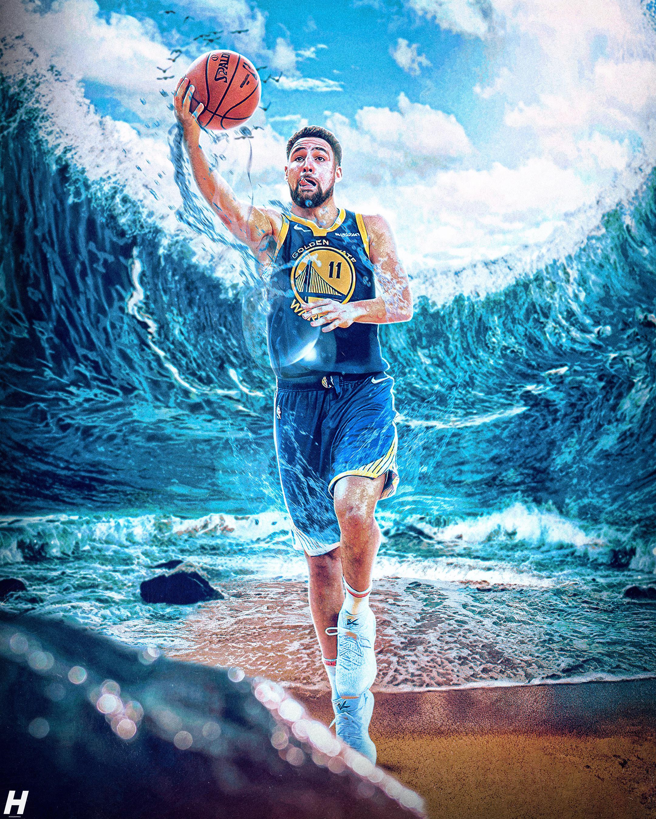 2160x2696 You wanted more! Klay Thompson fan art!