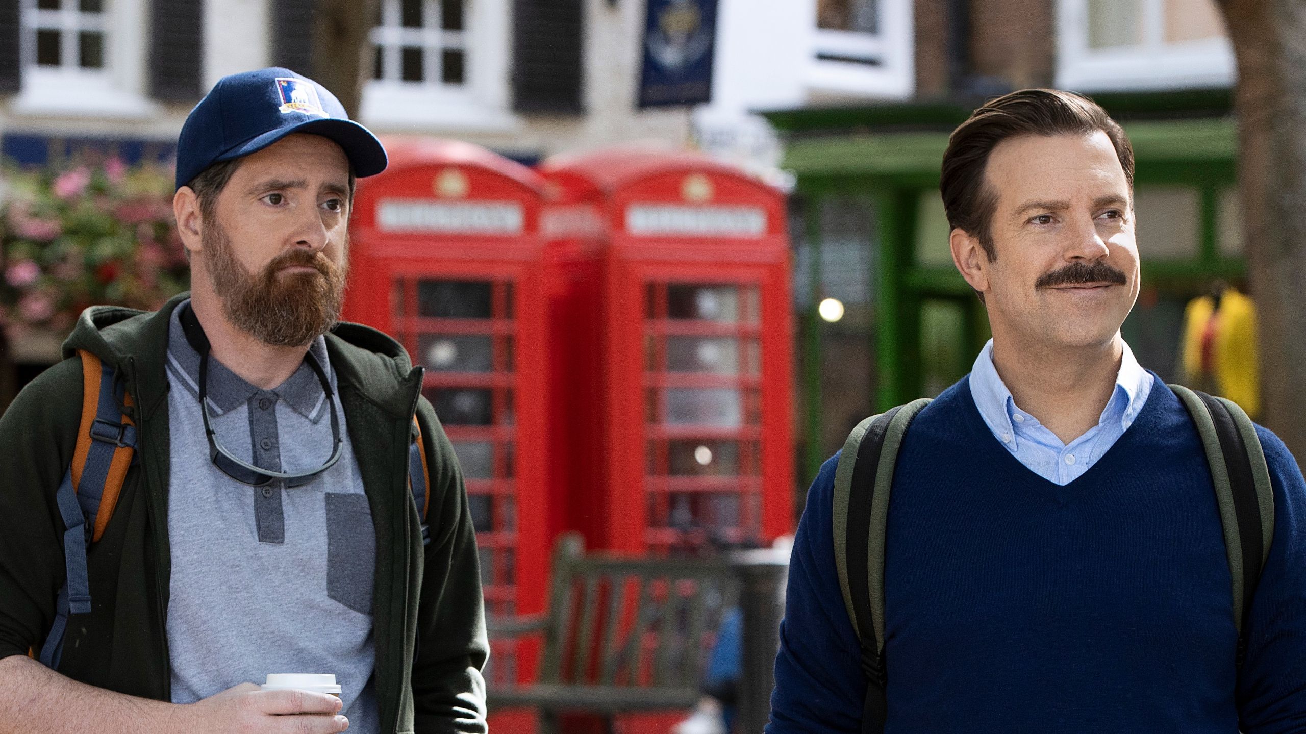 2560x1439 Phone wallpaper: Ted Lasso, Tv Show, Brendan Hunt, Jason Sudeikis 1038756