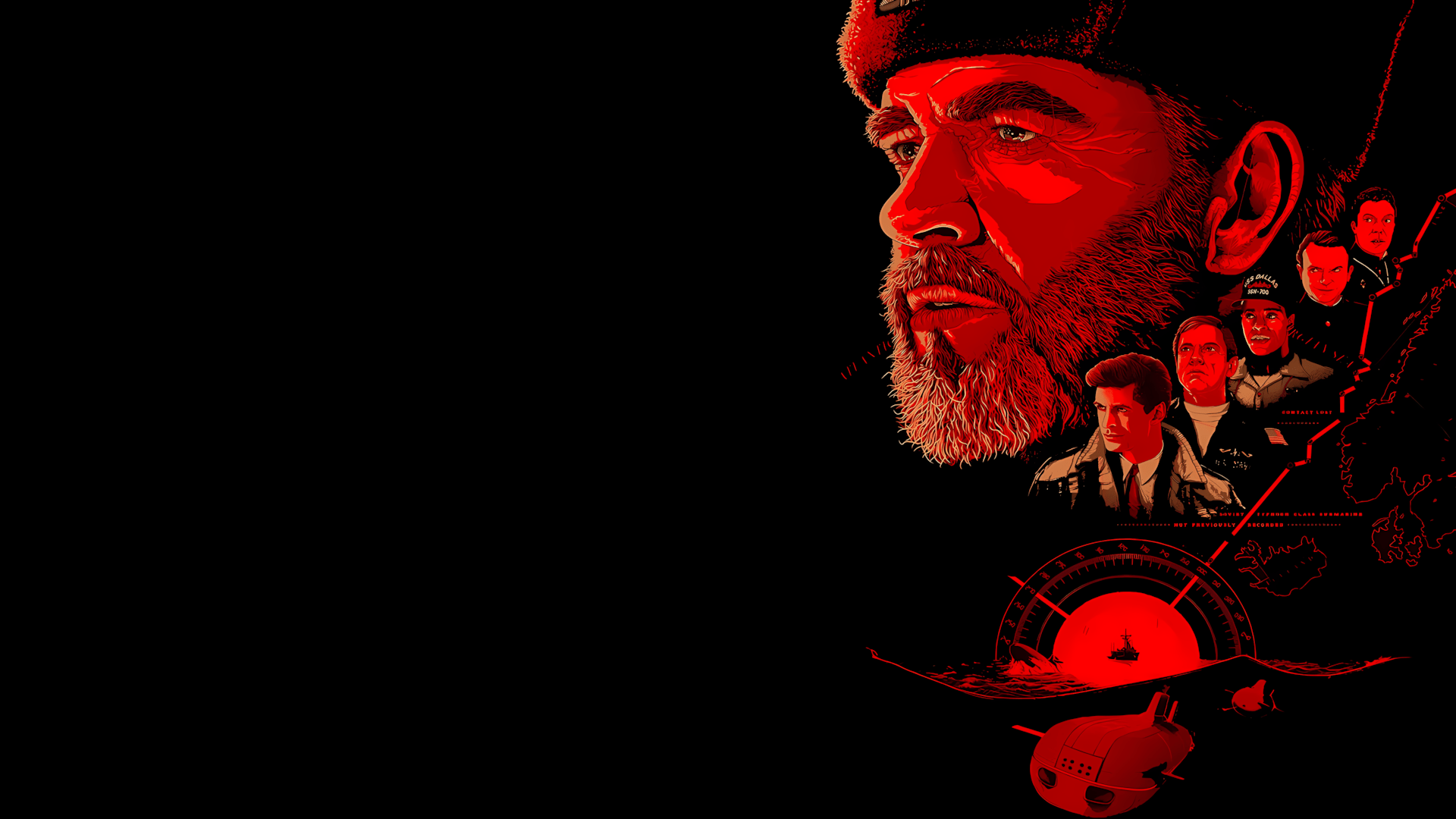 1920x1080 The Hunt for Red October Image Games Database