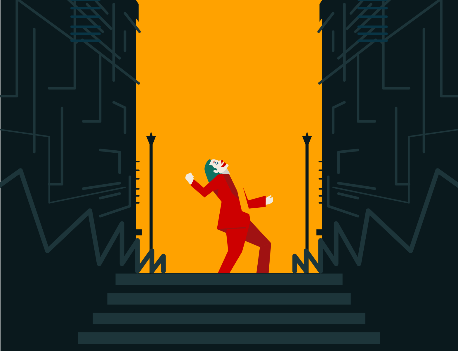 1568x1200 Joker dancing png 1 PNG Image