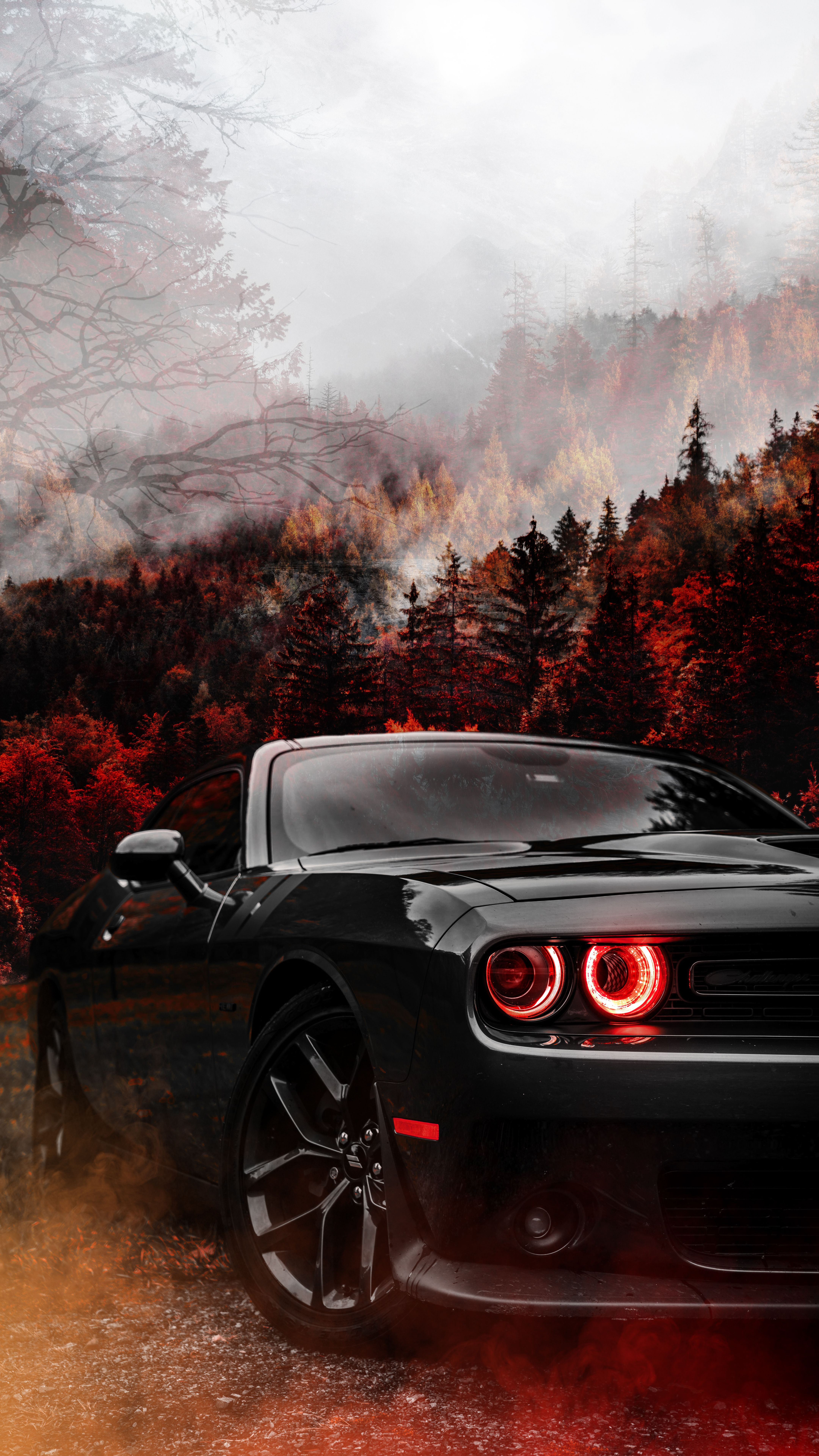 4320x7680 Wallpaper Dodge Challenger, Dodge, Dodge Demon, Dodge Challenger Widebody Redeye, Cars, Background Free Image