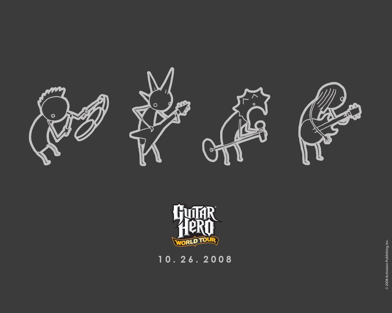 1280x1024 Guitar Hero 5 black wallpaper Wallpaper Wallpaper 57141