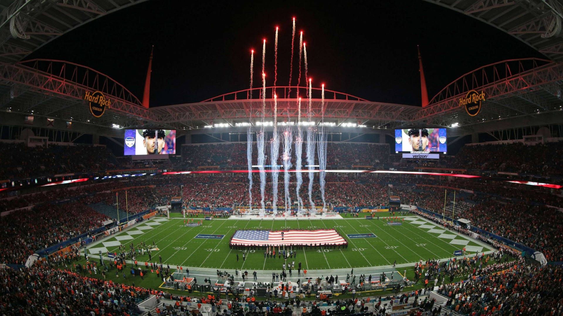 1920x1080 Download Hard Rock Stadium Super Bowl Wallpaper