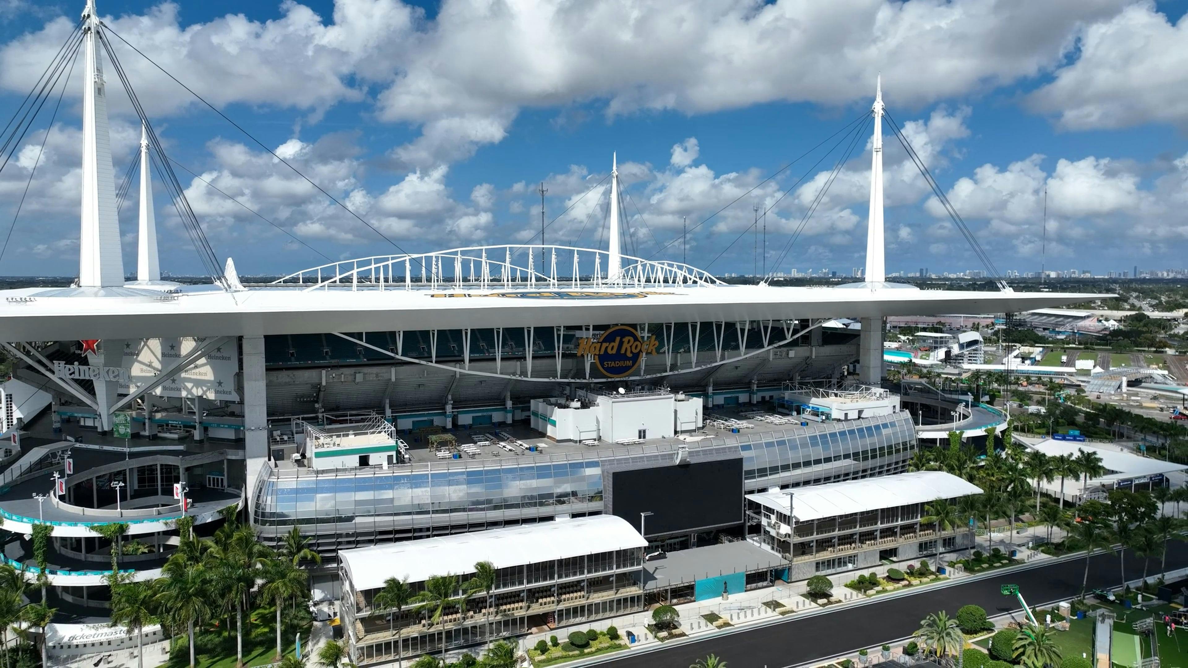 3840x2160 Hard Rock Stadium Free Stock Video Footage, Royalty Free 4K & HD Video Clip