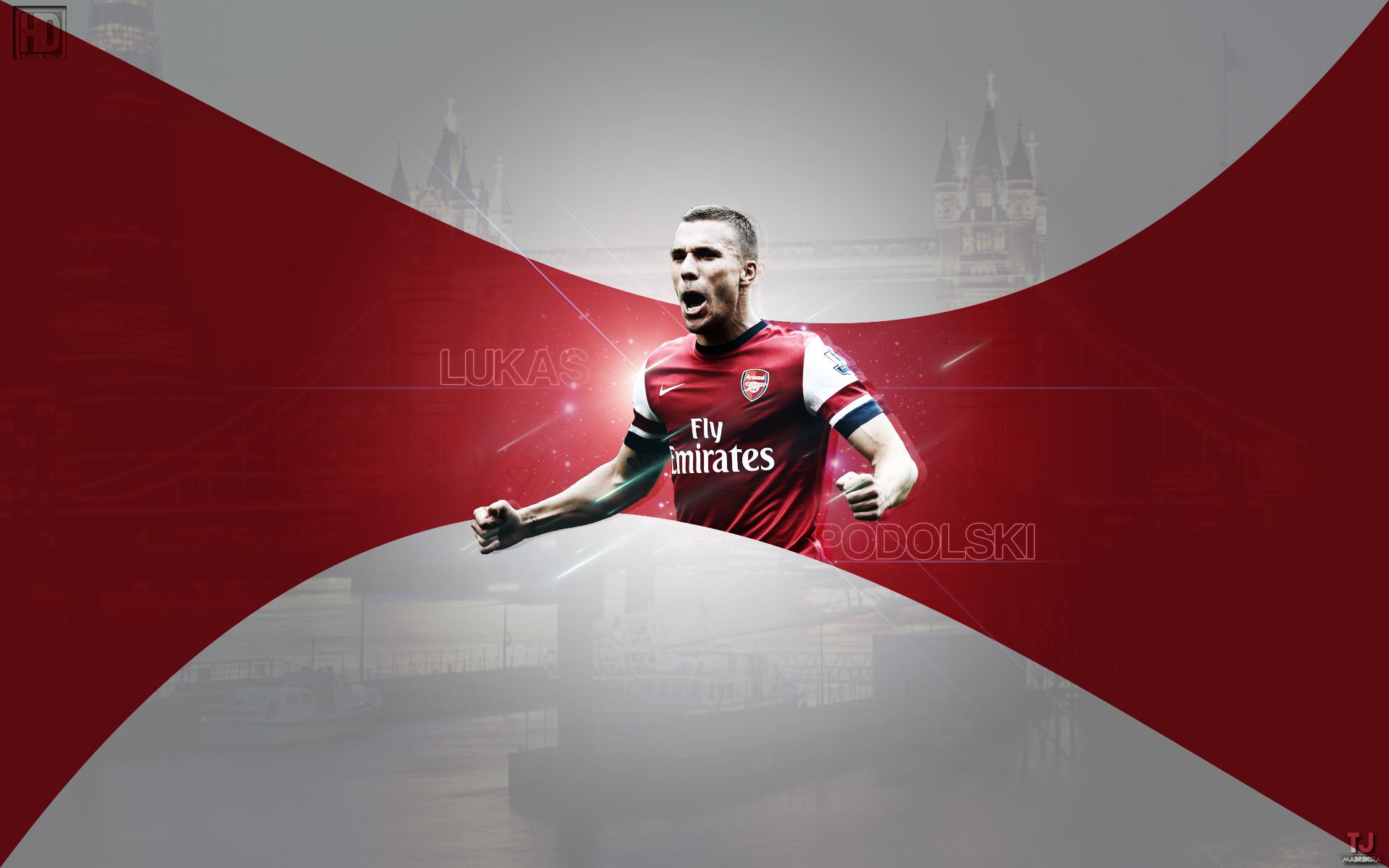 1920x1200 Phone wallpaper: Arsenal F C, Sports, Lukas Podolski, Soccer 507769