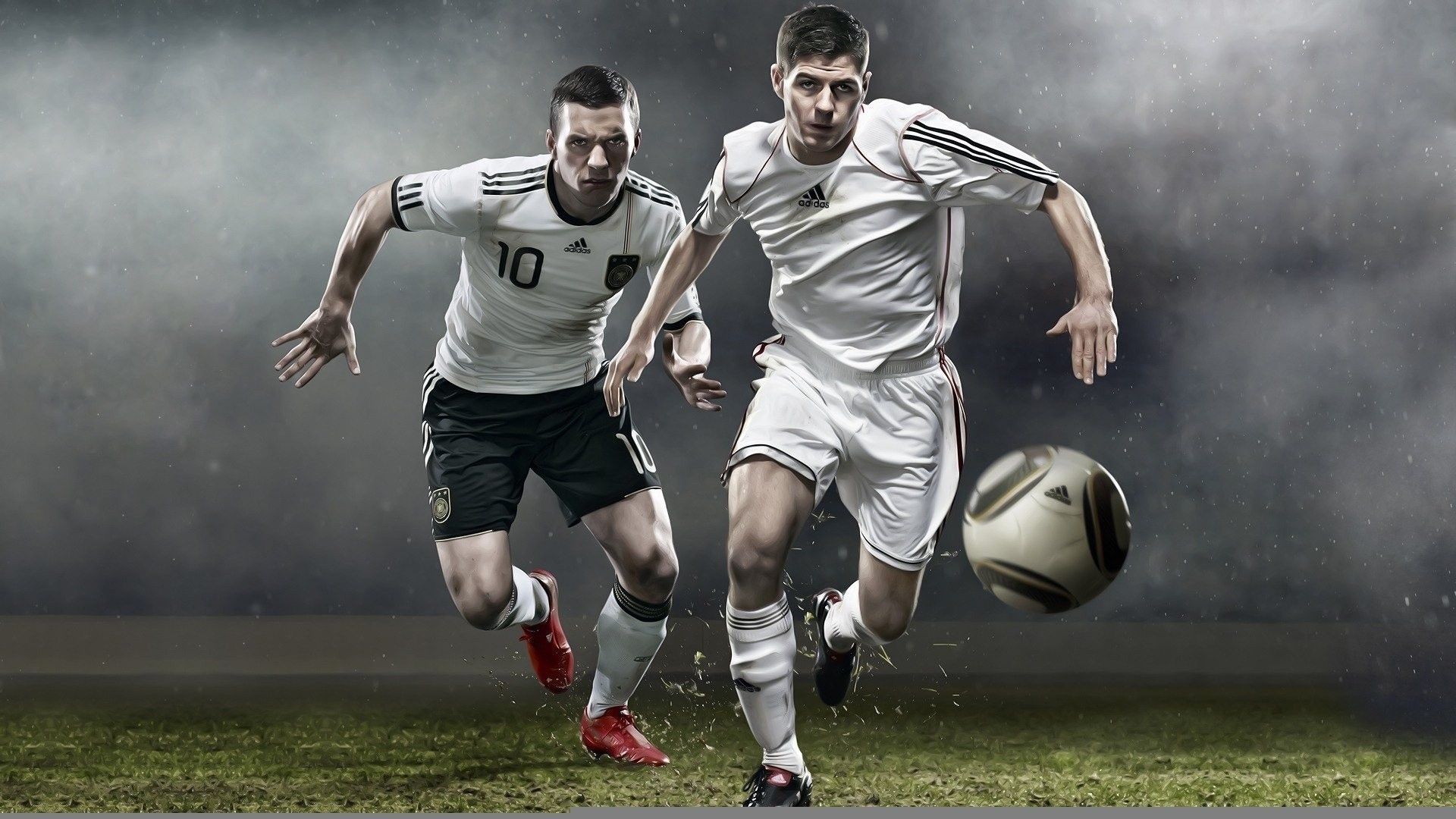 1920x1080 anime, Lukas Podolski, Steven Gerrard Wallpaper HD / Desktop and Mobile Background