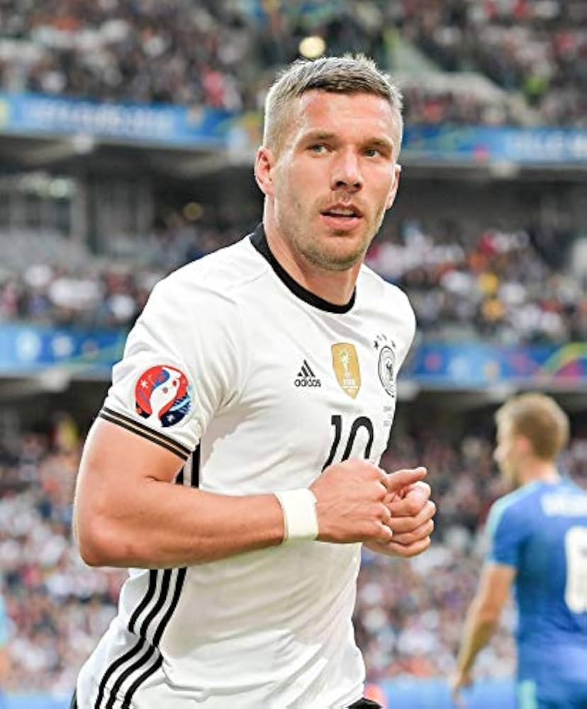 828x1000 MasonArts Lukas Podolski 14inch x 17inch Silk Poster Wallpaper Wall Decor Silk Prints for Home and Store : Amazon.ca: Tools & Home Improvement