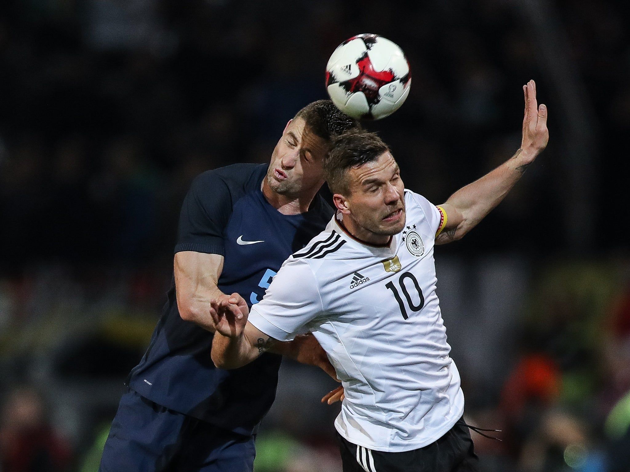 2048x1536 Lukas Podolski says England may enjoy some tournament success now they've stopped 'playing like a rugby team'